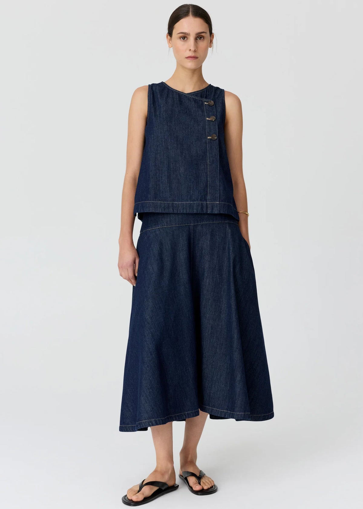 Pol Anise Skirt - Denim