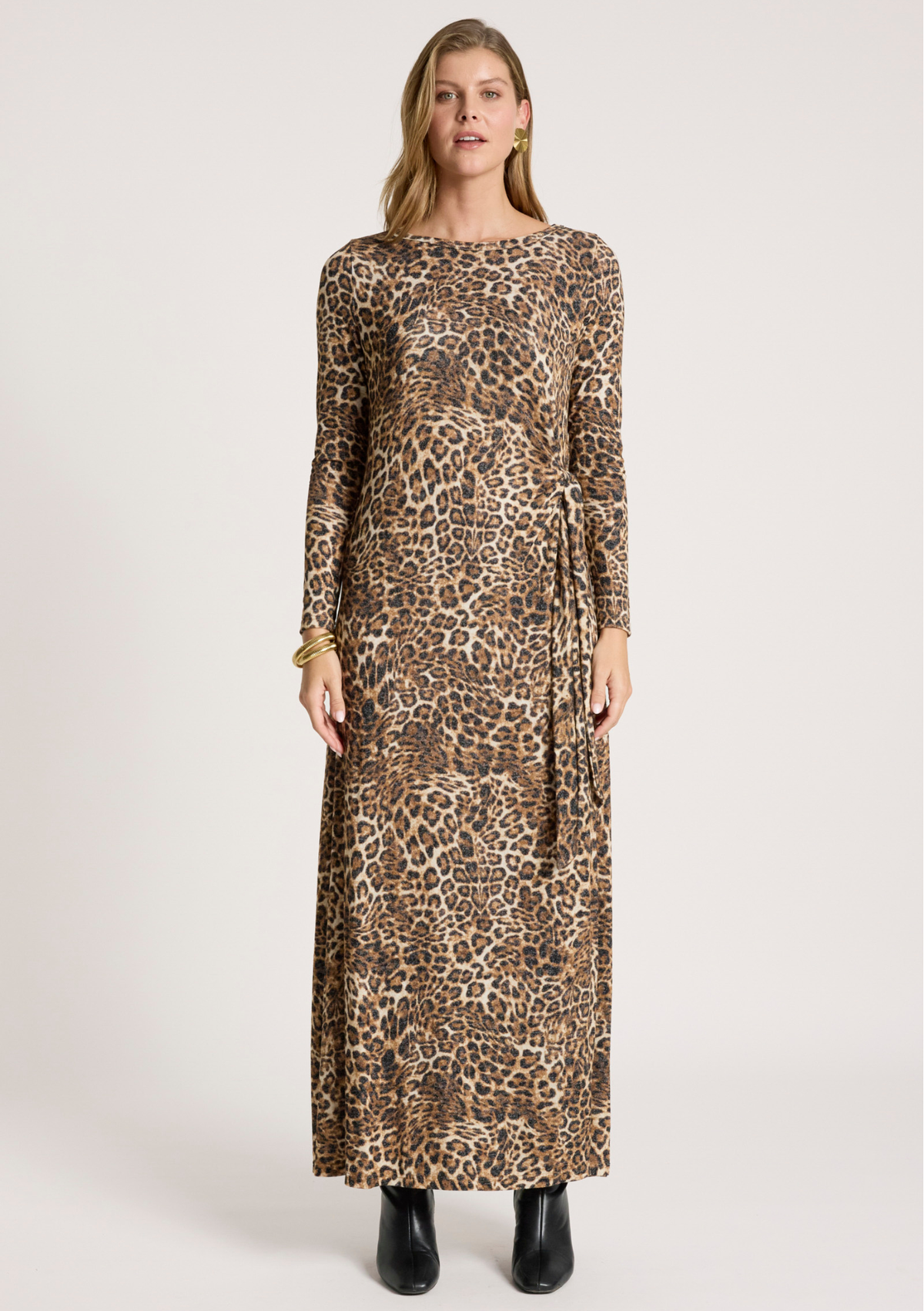 Eb + Ive Aria Tie Maxi Dress - Nomad