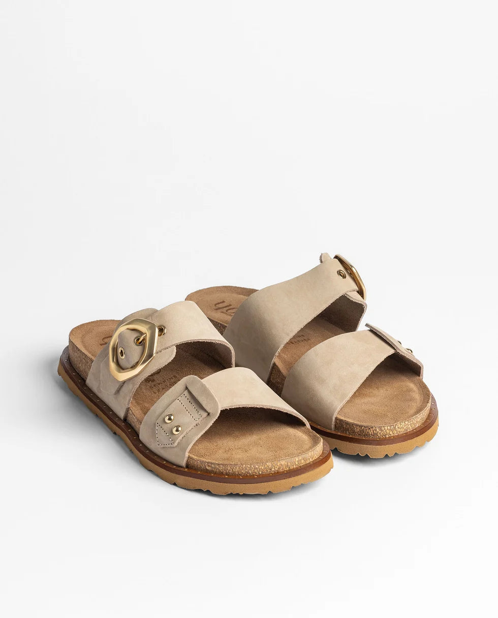 Bolus Flat Sandal - Nobuck Sand