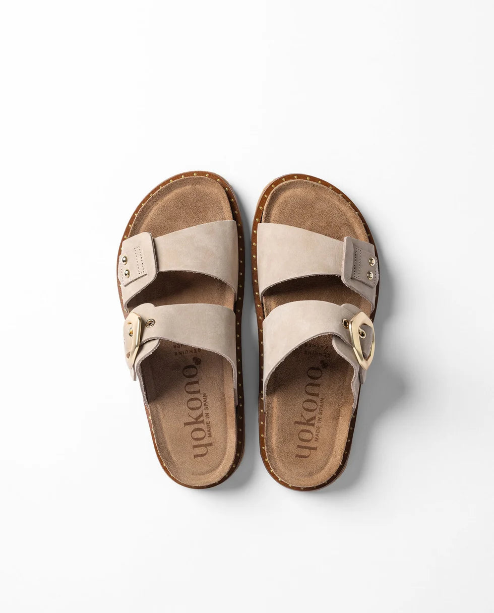 Bolus Flat Sandal - Nobuck Sand