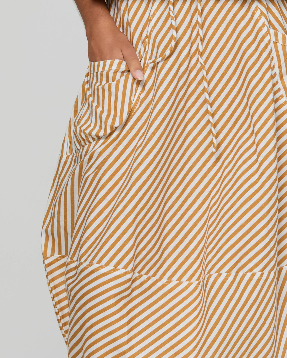 Guru Skirt - Mustard Stripe COMING SOON