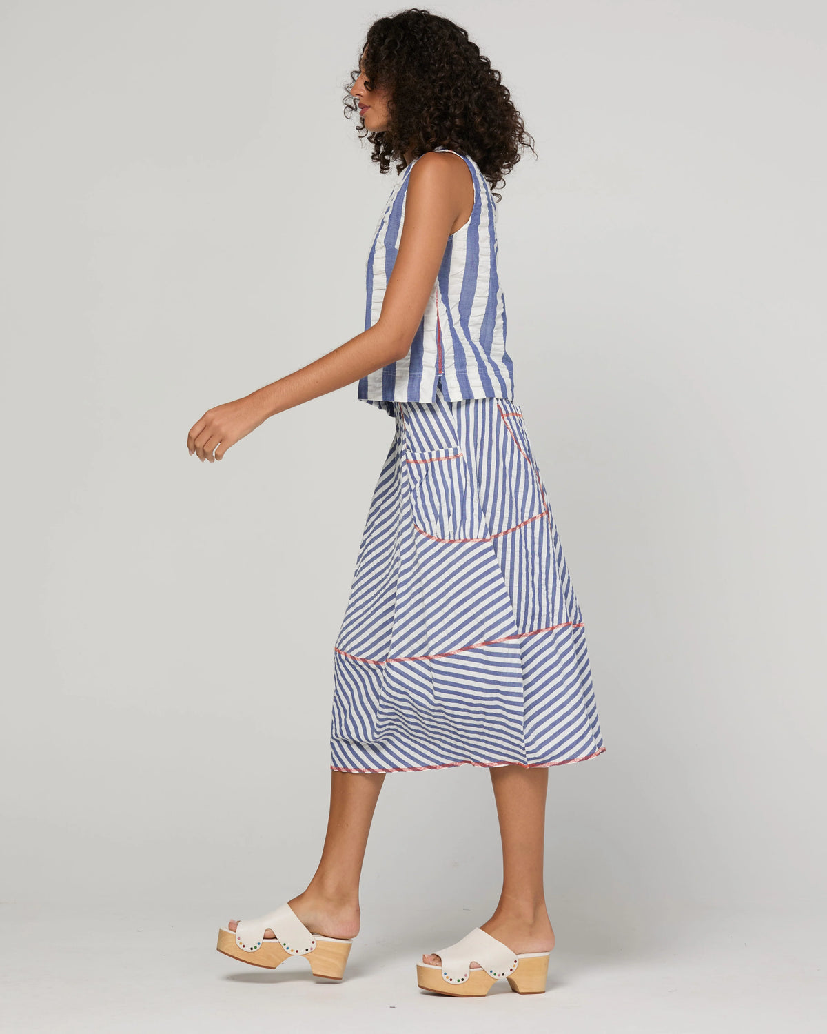 Guru Skirt - Ocean Stripe COMING SOON