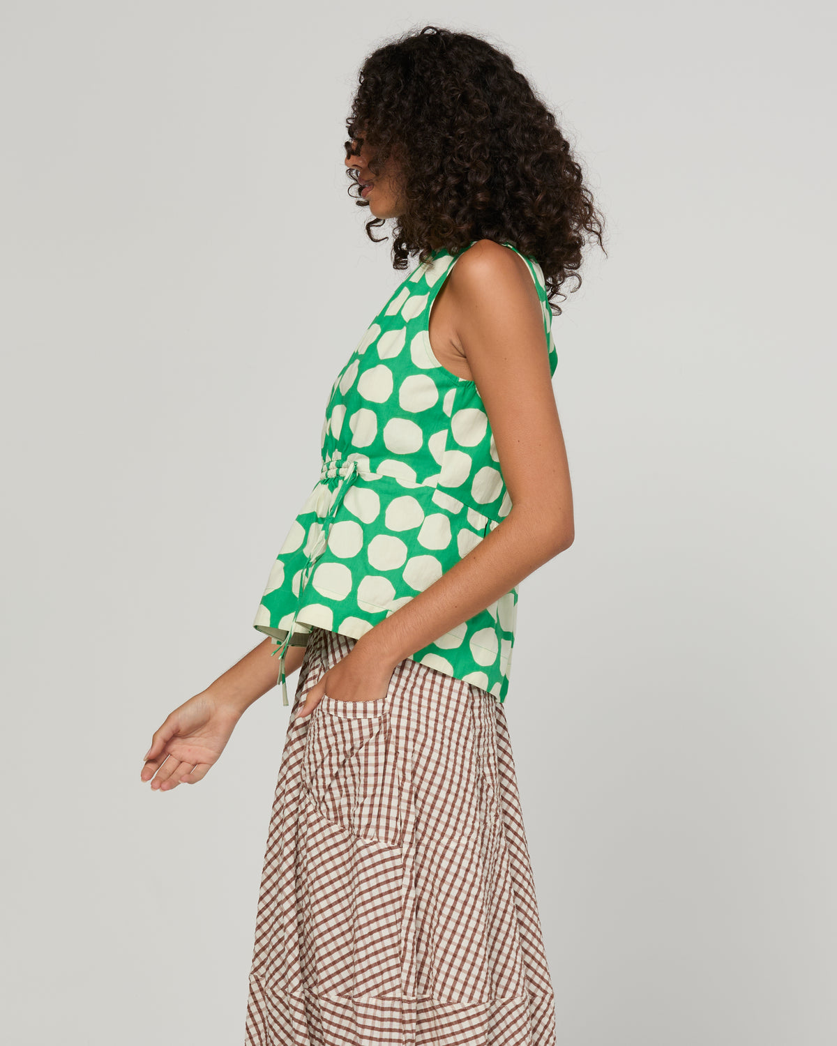 Boom Shankar Carmen Top - Circulo Print COMING SOON