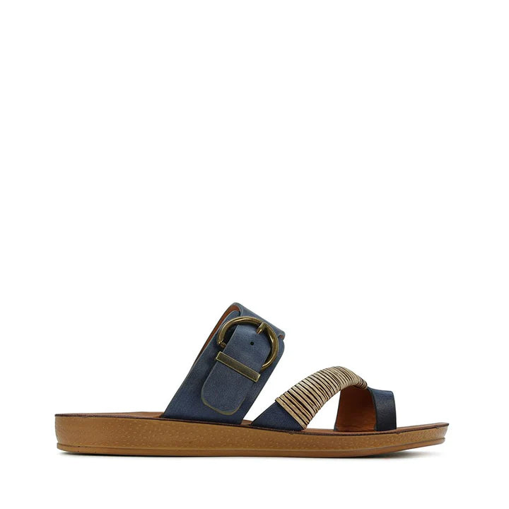 Bria Sandals - Navy