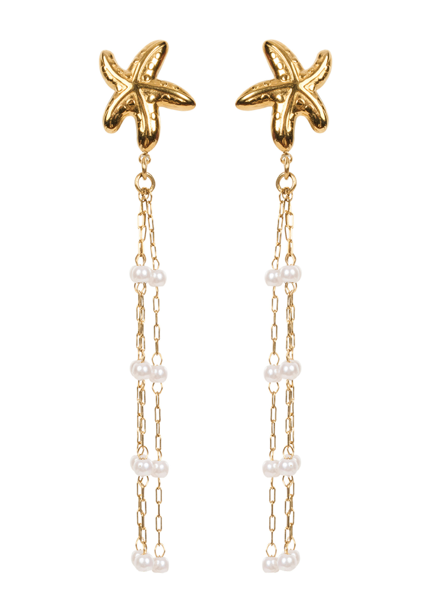 Bahama Circle Earring - Pearl