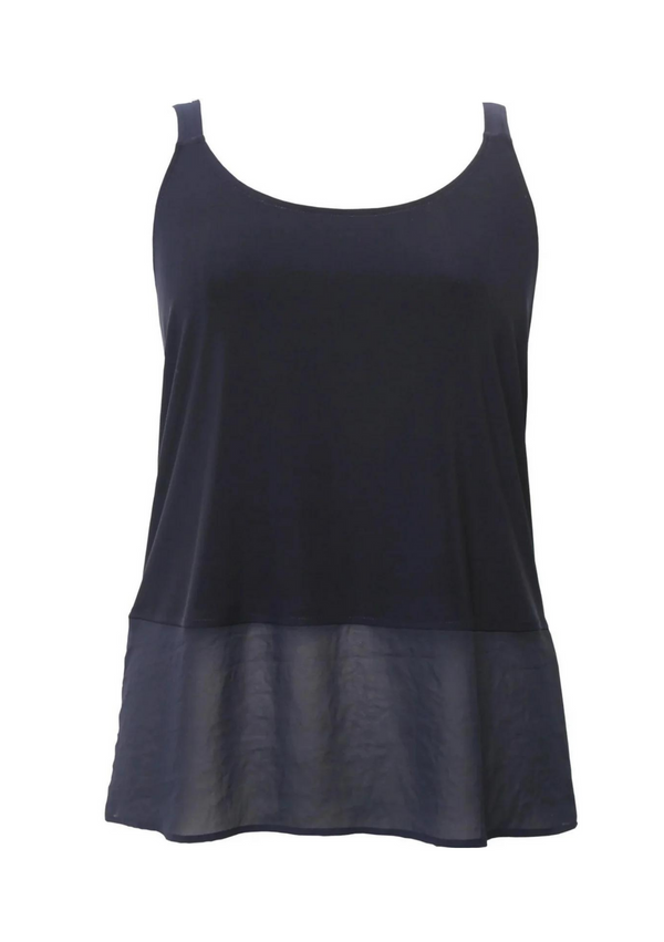 CLEARANCE Band Singlet - Navy