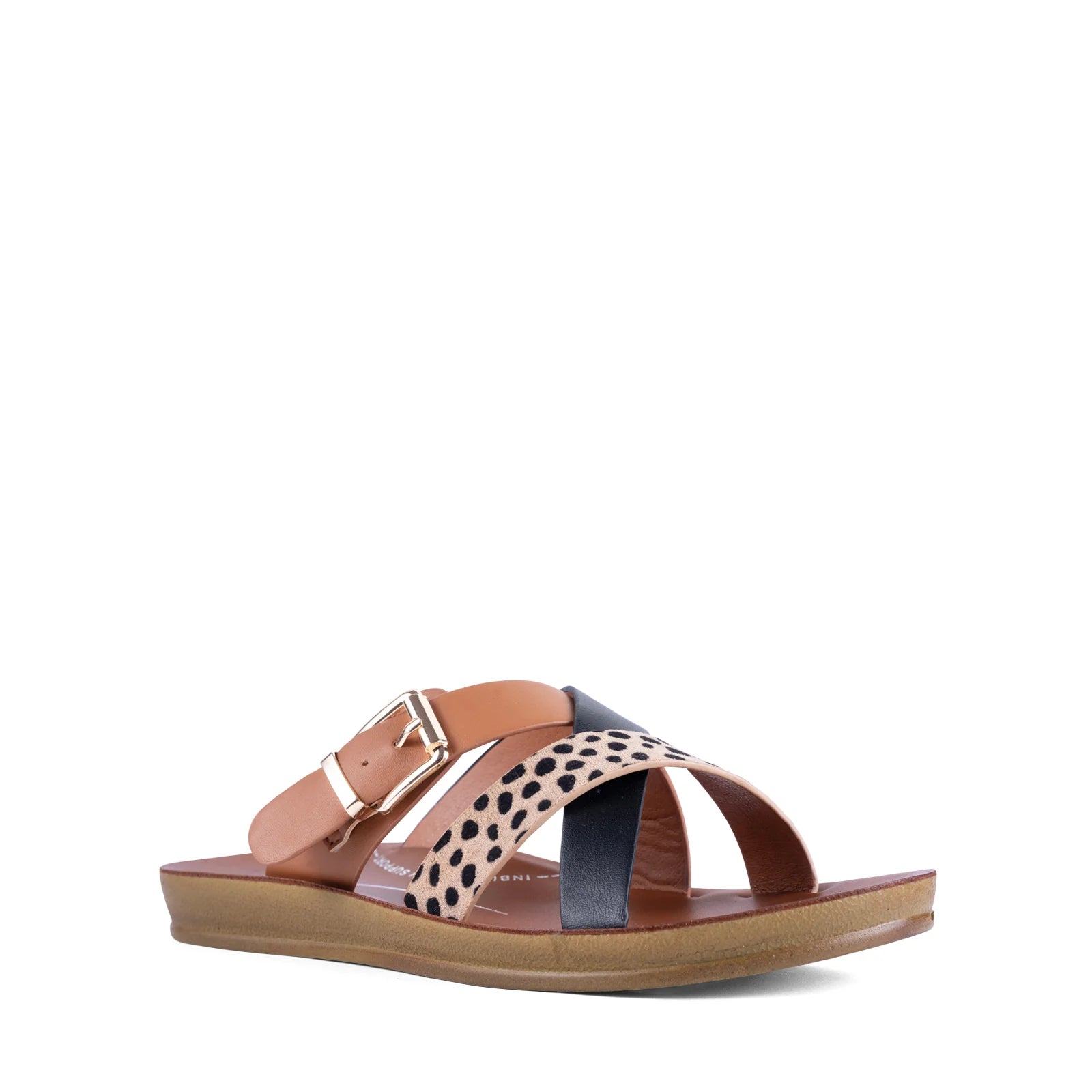 Brik Sandals - Black / Brdy / Cheetah