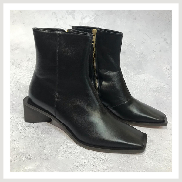CLEARANCE Bolivar Ankle Boots - Nero