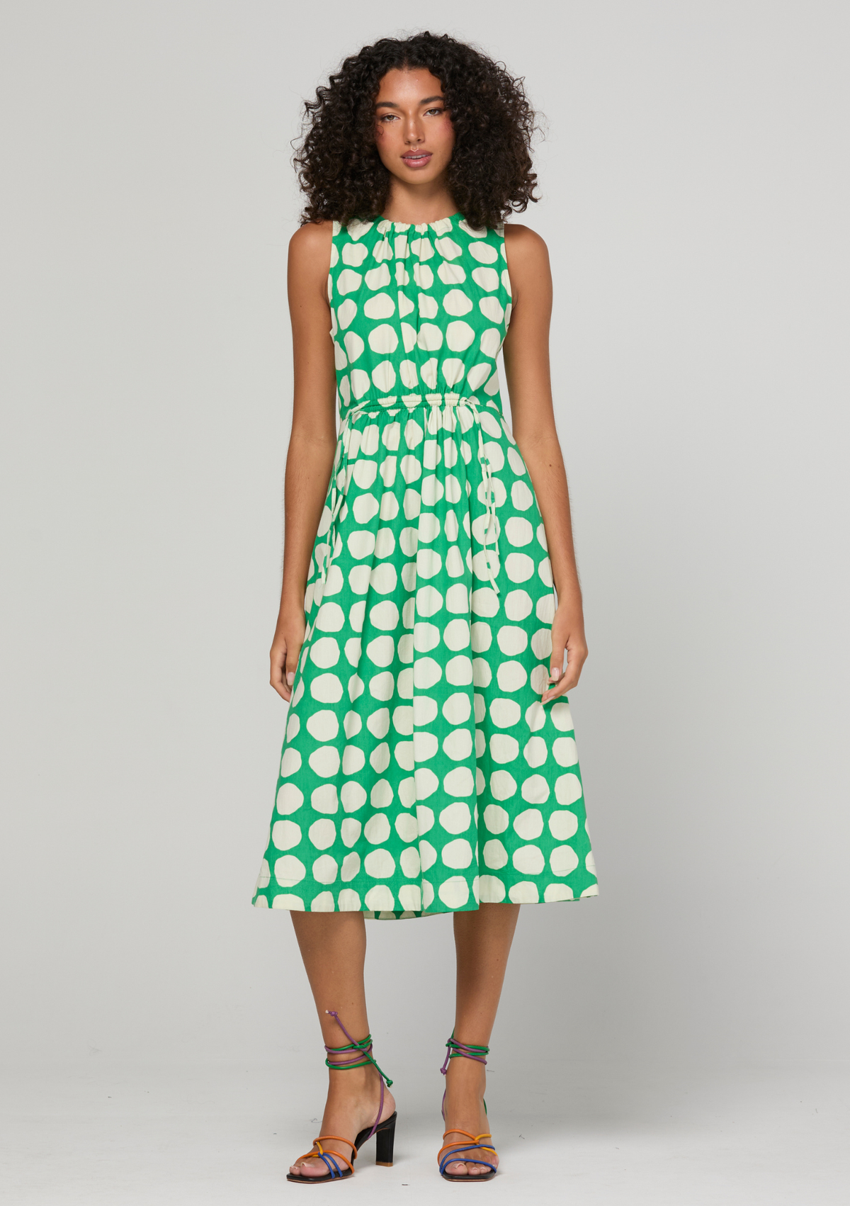 Boom Shankar Carmen Dress - Circulo Print COMING SOON