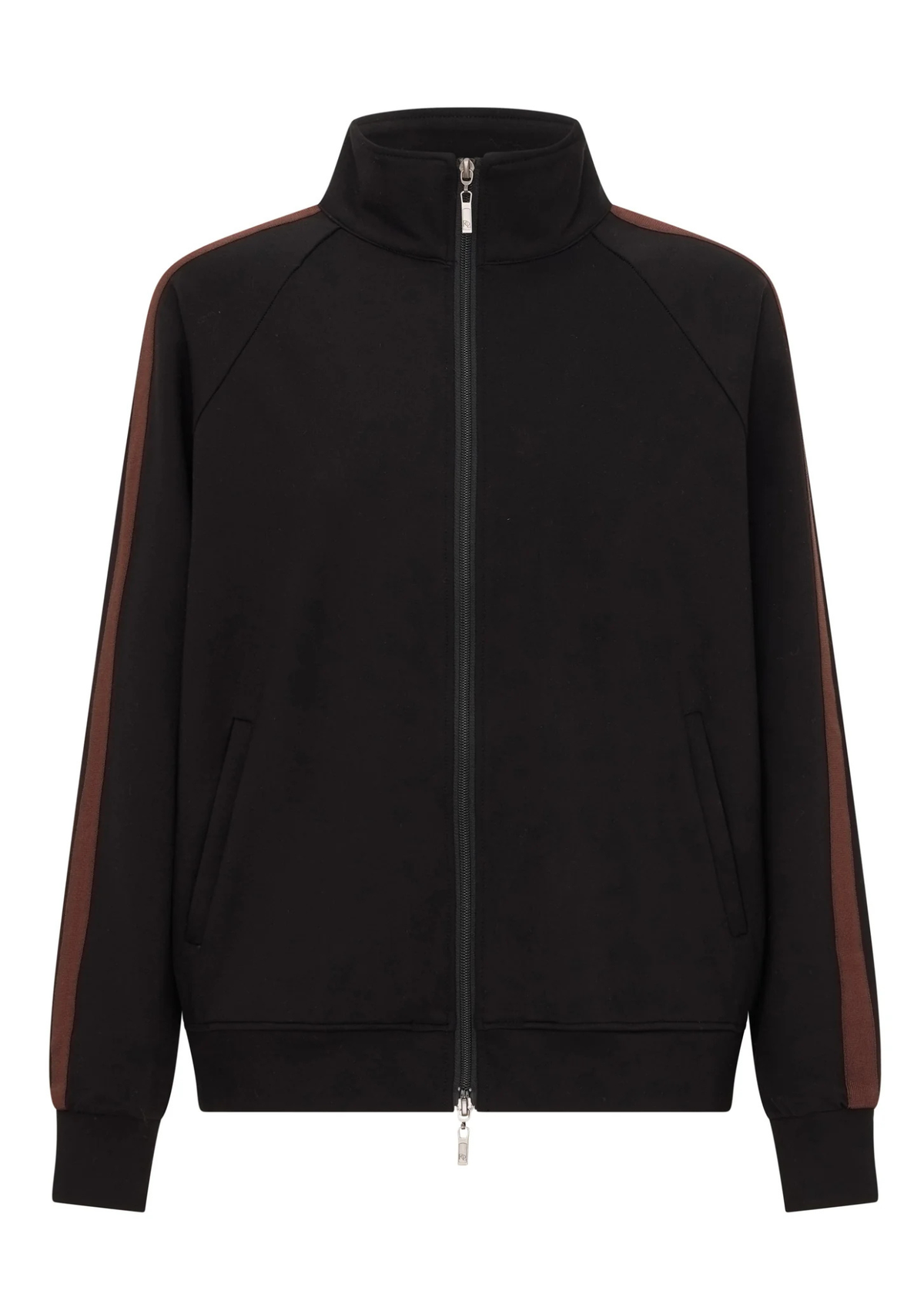 Pol Cassidy Track Jacket - Black / Choc / Charcoal