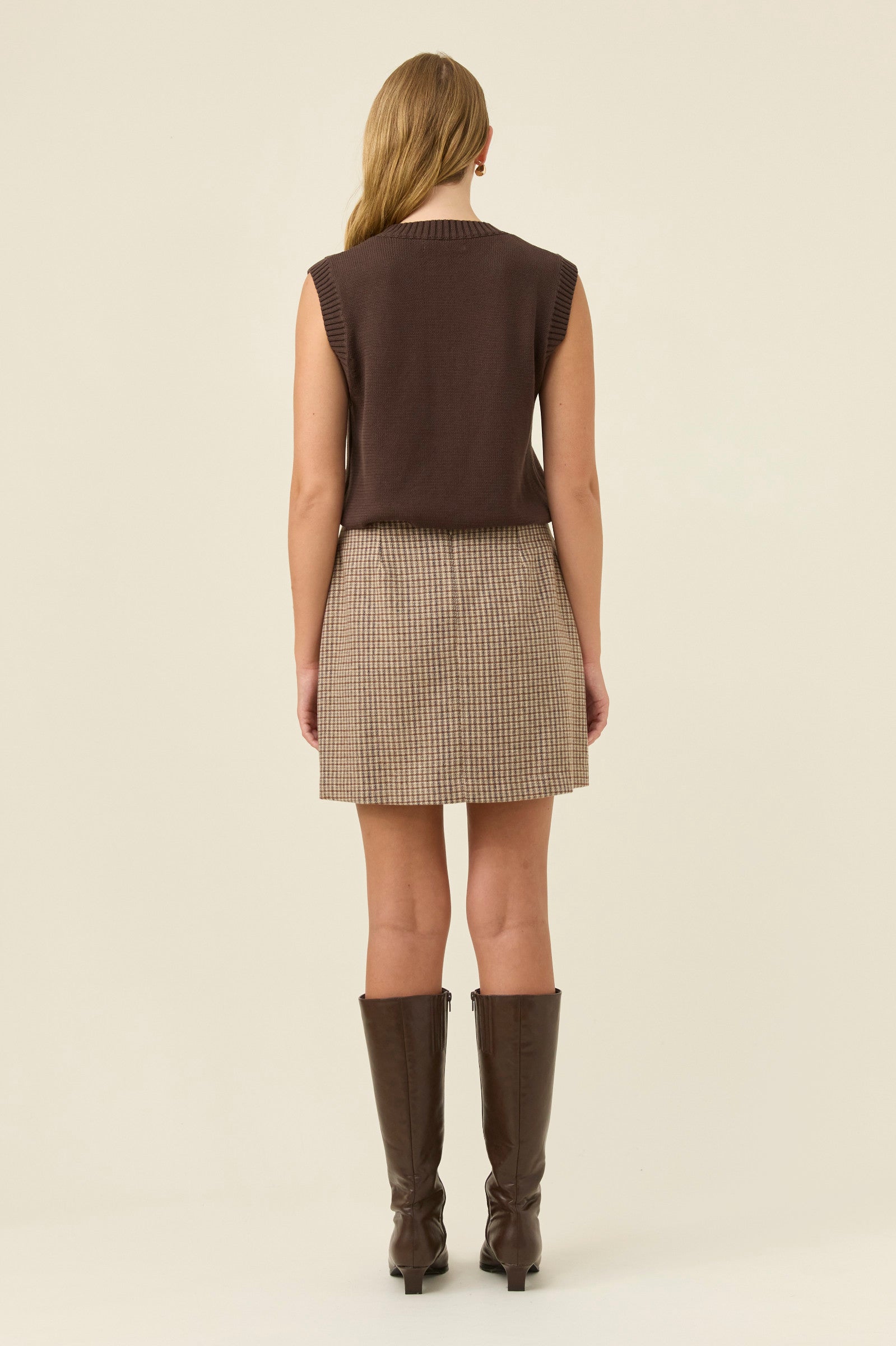 Cassidy Skirt - Taupe