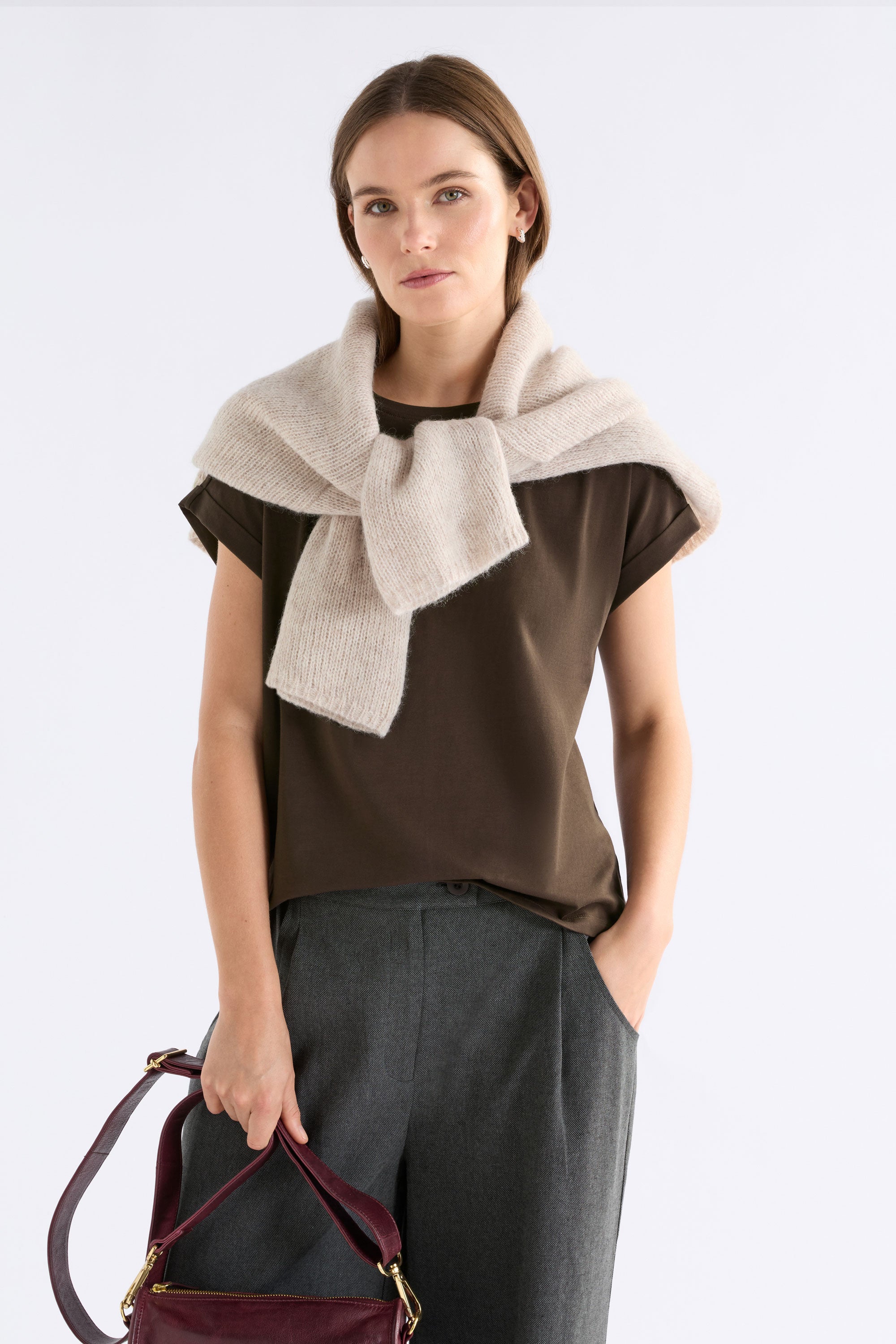 Cille T Shirt - Espresso COMING SOON
