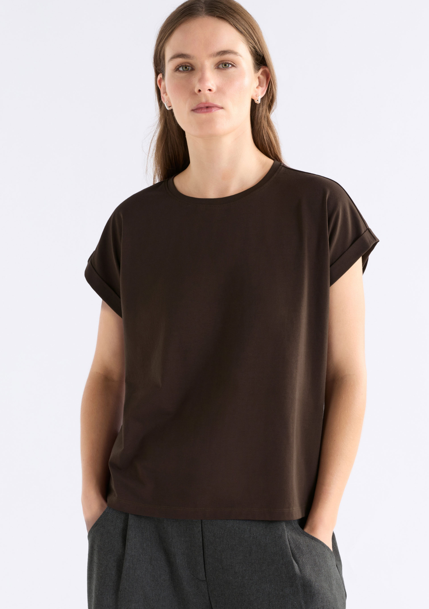 Cille T Shirt - Espresso COMING SOON