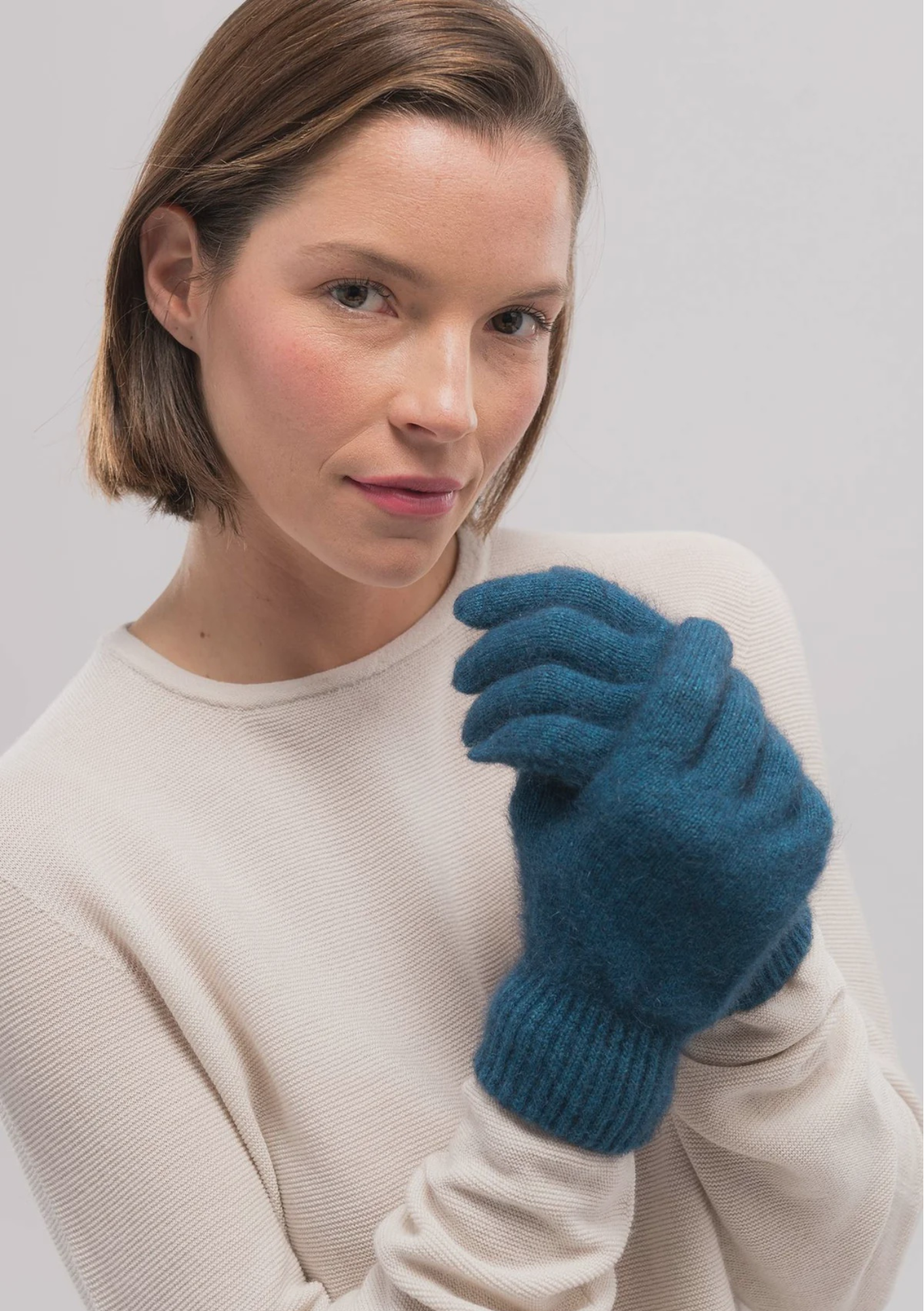 Cosy Gloves - Aegean