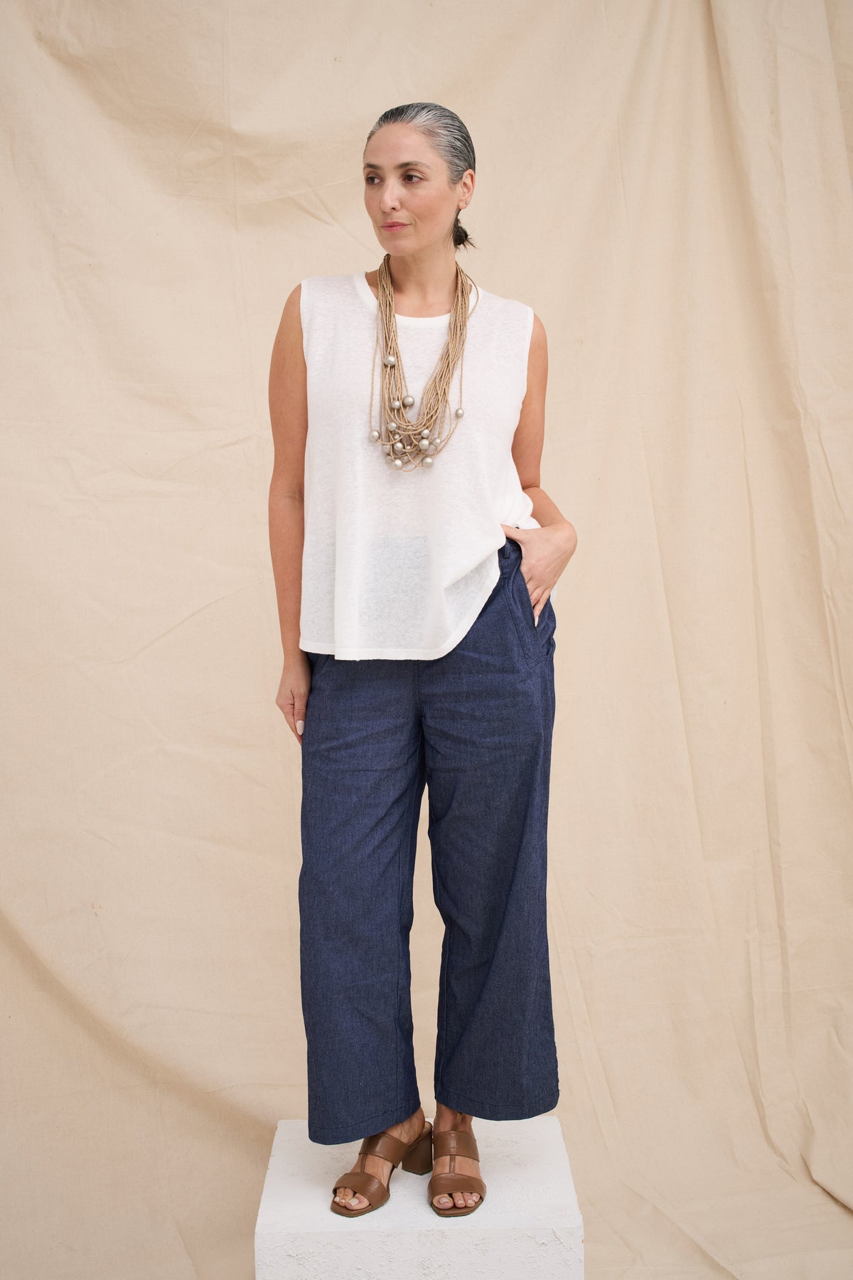LD & Co Denim Pant - Denim