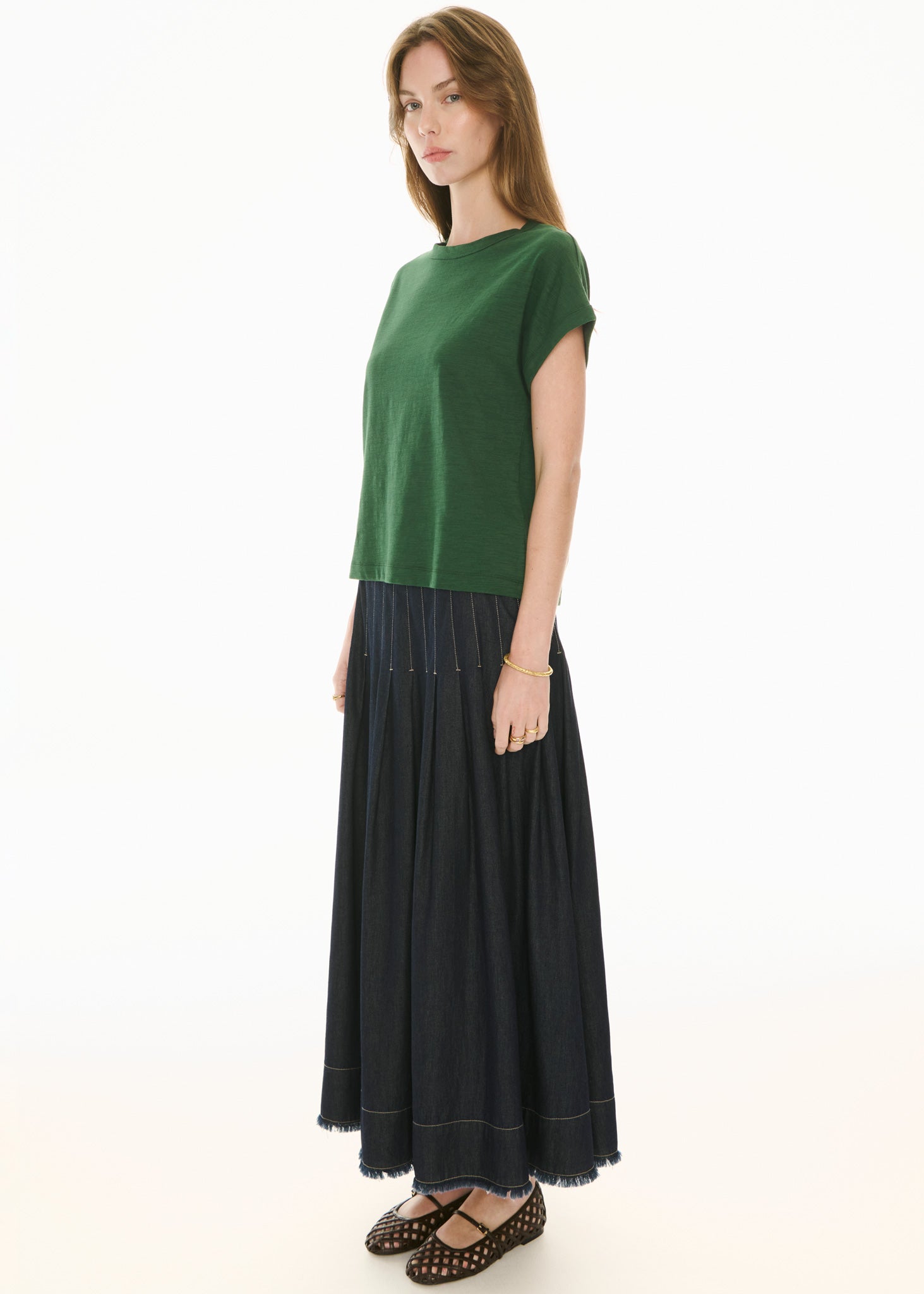 Doyle Denim Skirt - Indigo