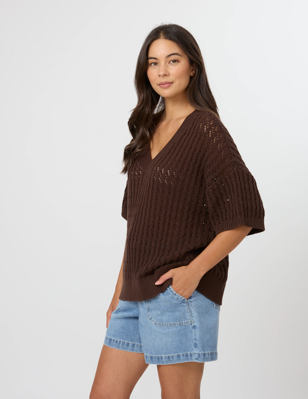 Stella + Gemma Tierra Knit - Coffee Bean