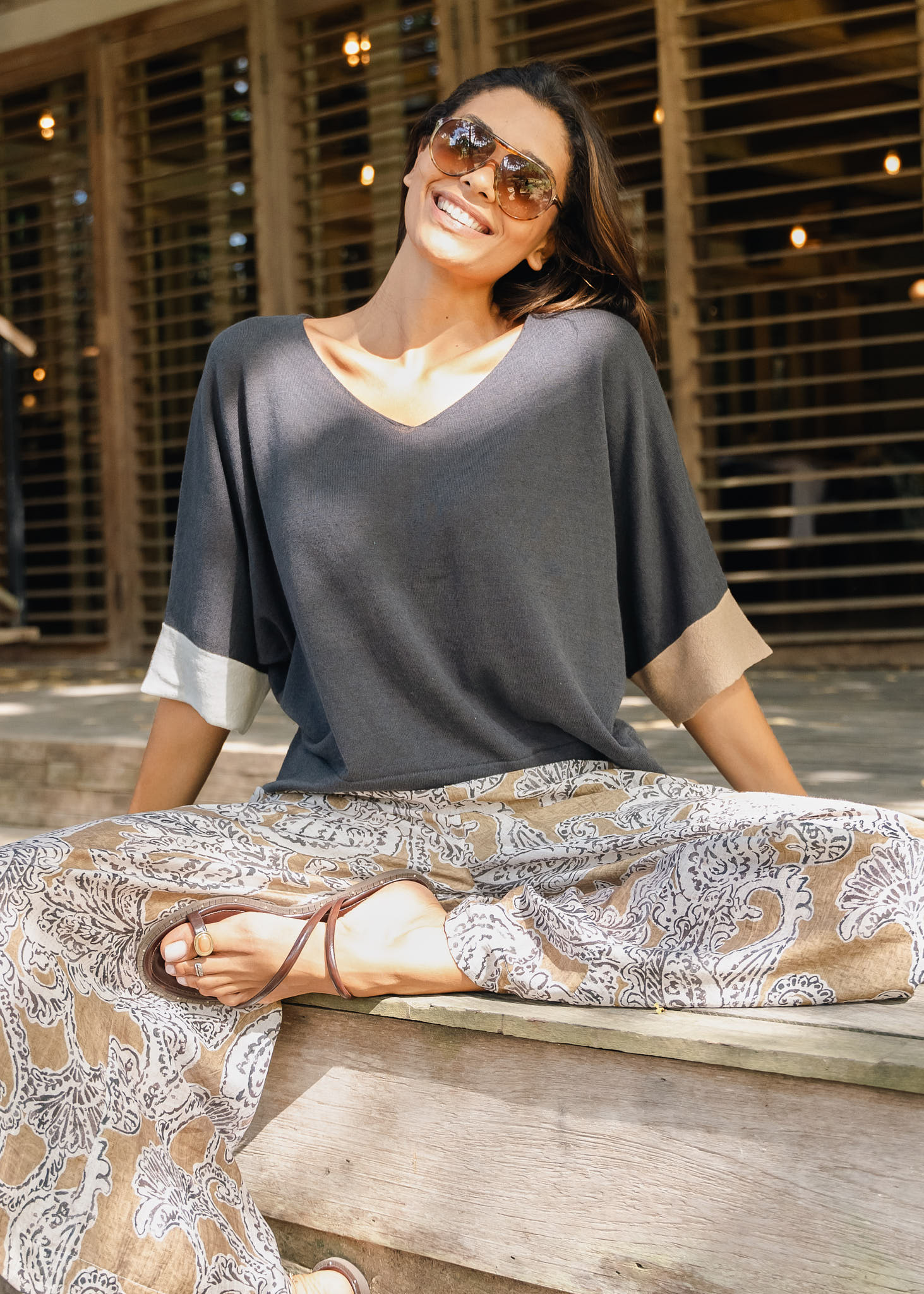 Easy Flow Pants - Paisley
