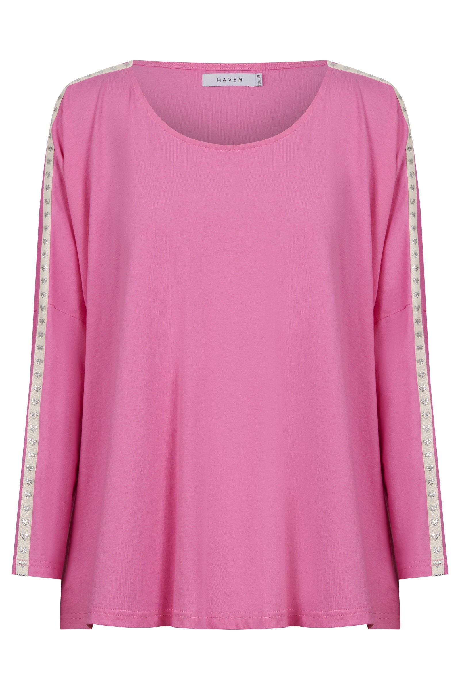 Elba Long Sleeve T Shirt - Pink
