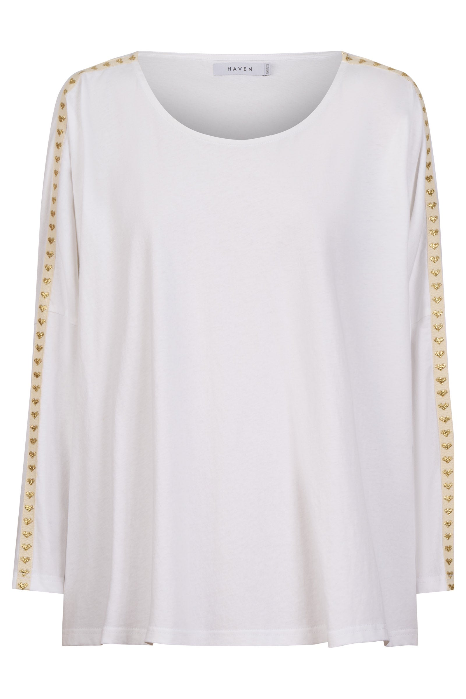 Elba Long Sleeve T Shirt - White