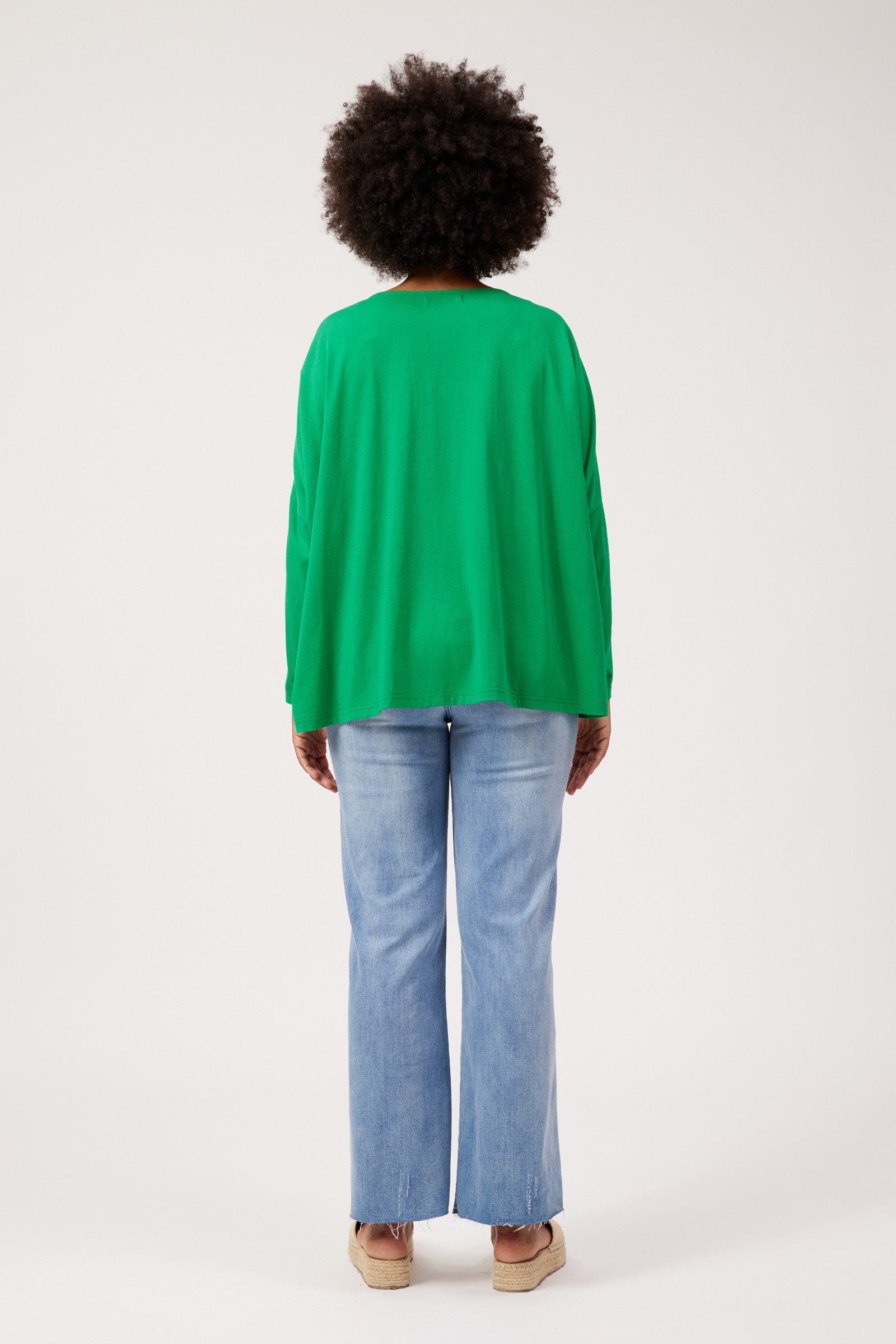 Elba Long Sleeve T Shirt - Green