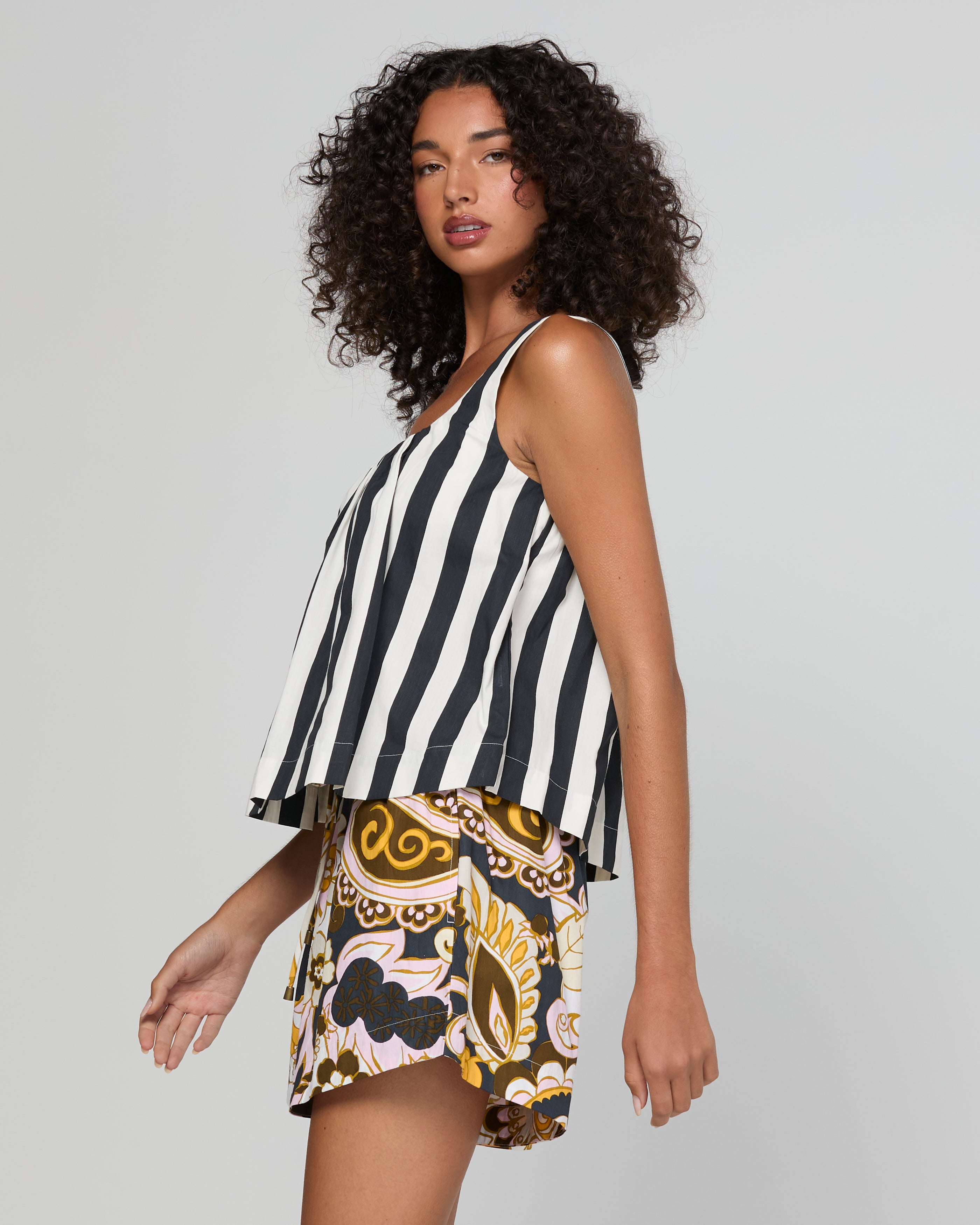 Esi Top - Mono Stripe COMING SOON