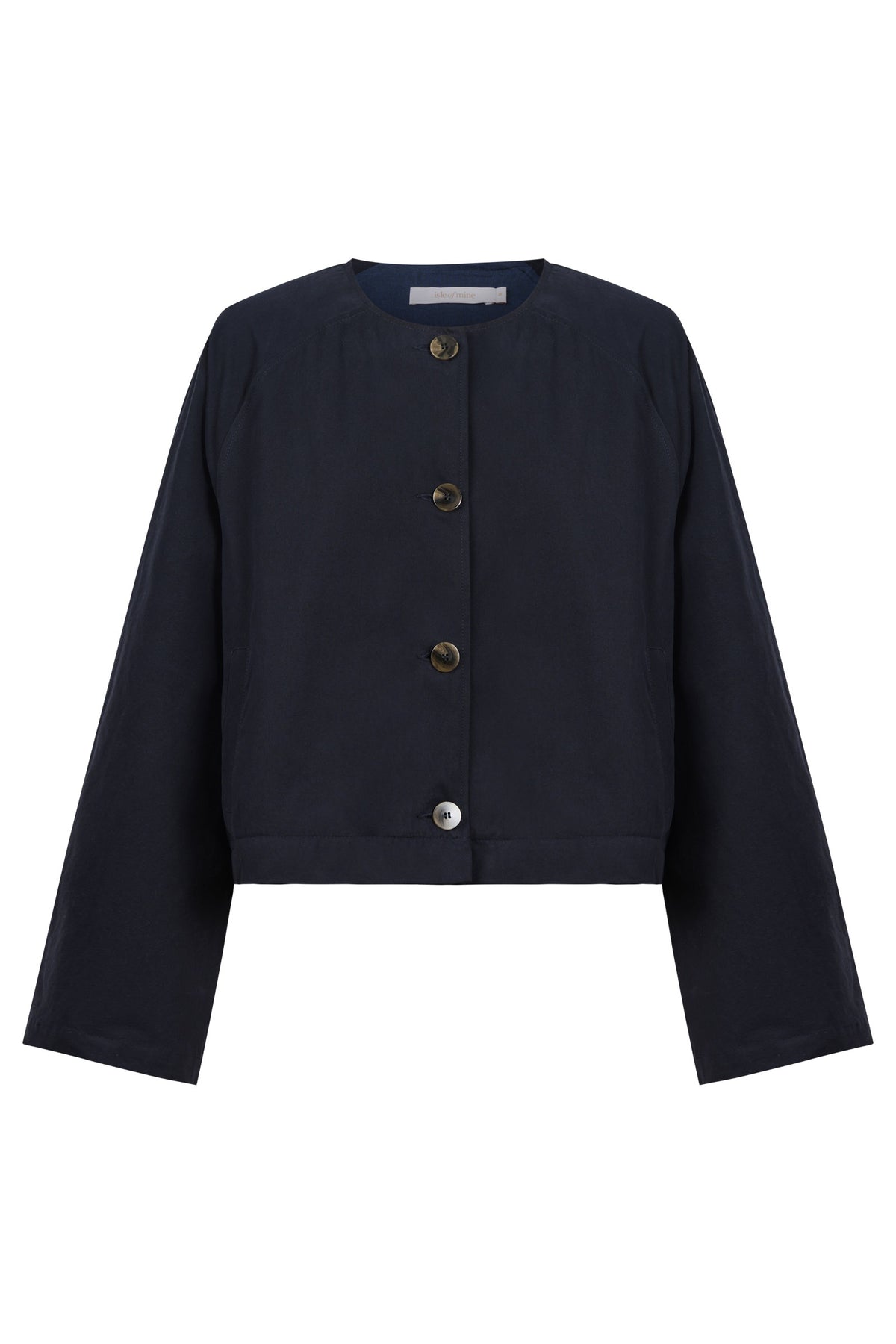 Isle of Mine Farida Convertible Coat - Navy