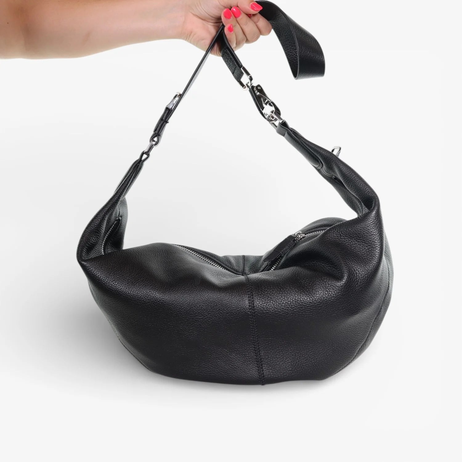 Fortune Cookie Bag - Black Milled
