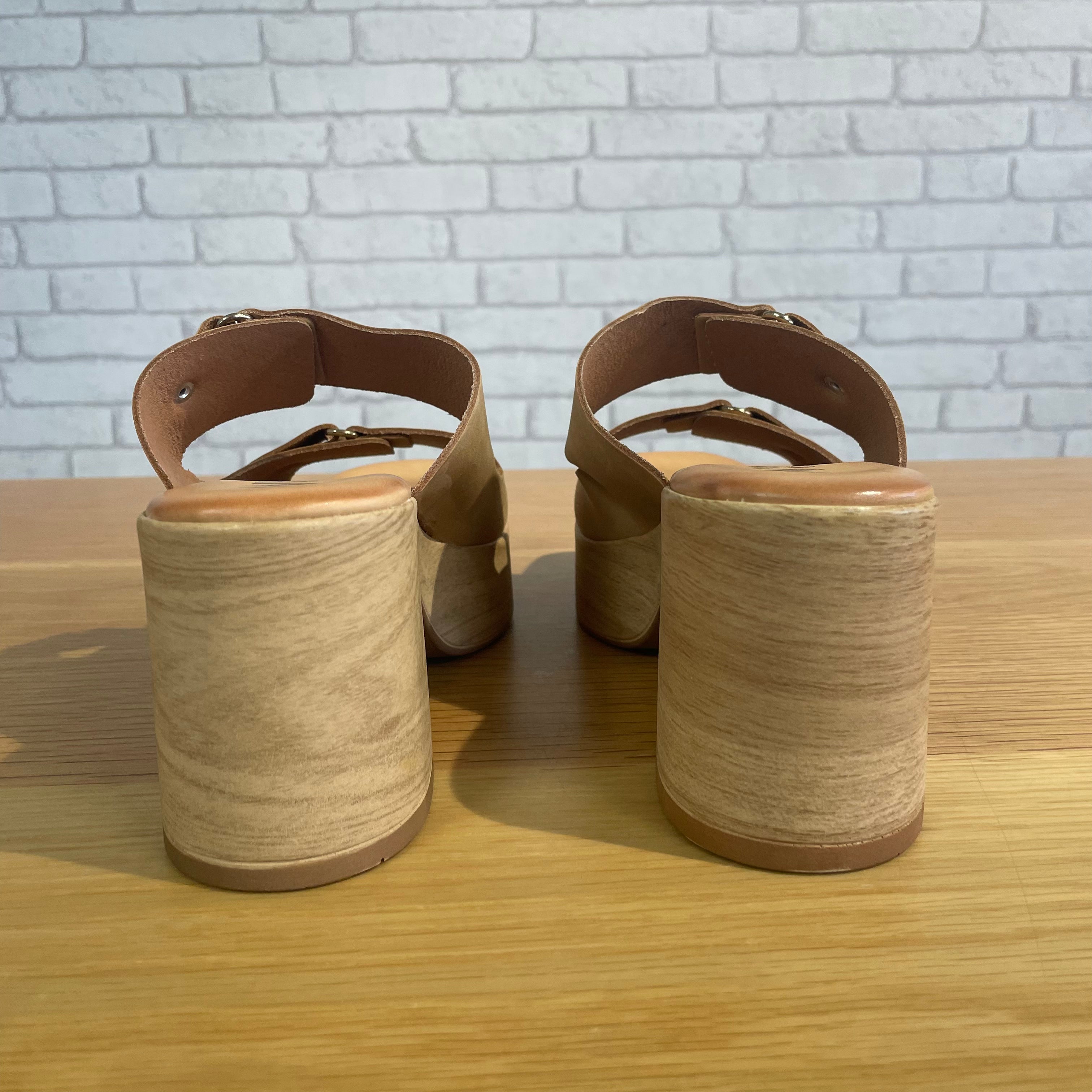 Tilley Wedge Heel - Nobuk Nuez