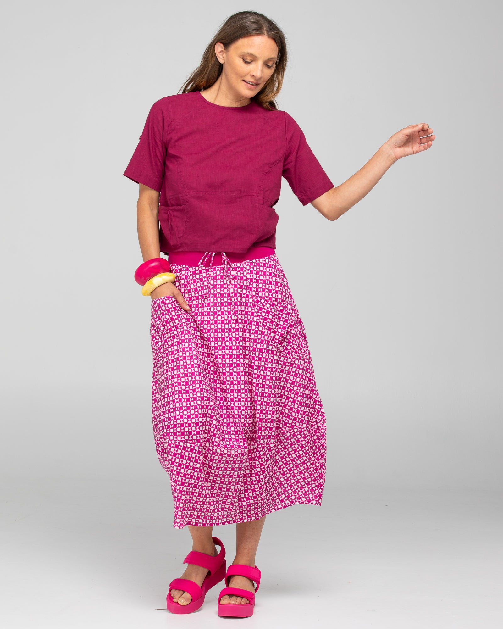 Guru Skirt - Naples Viola