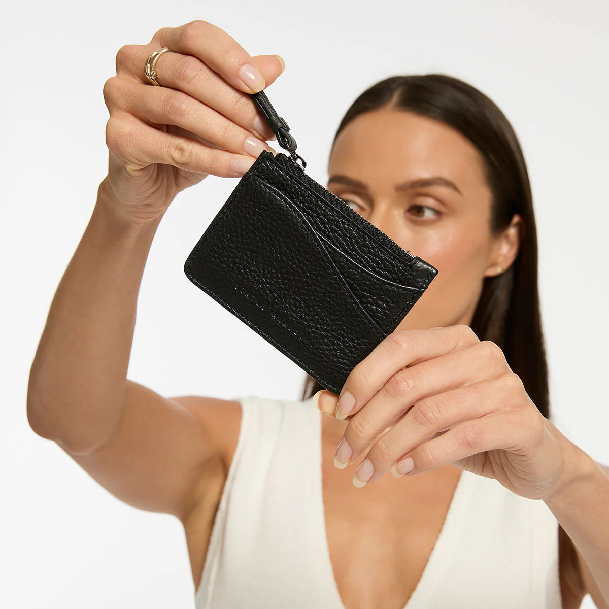 Status Anxiety Hearts Still Beating Wallet - Black