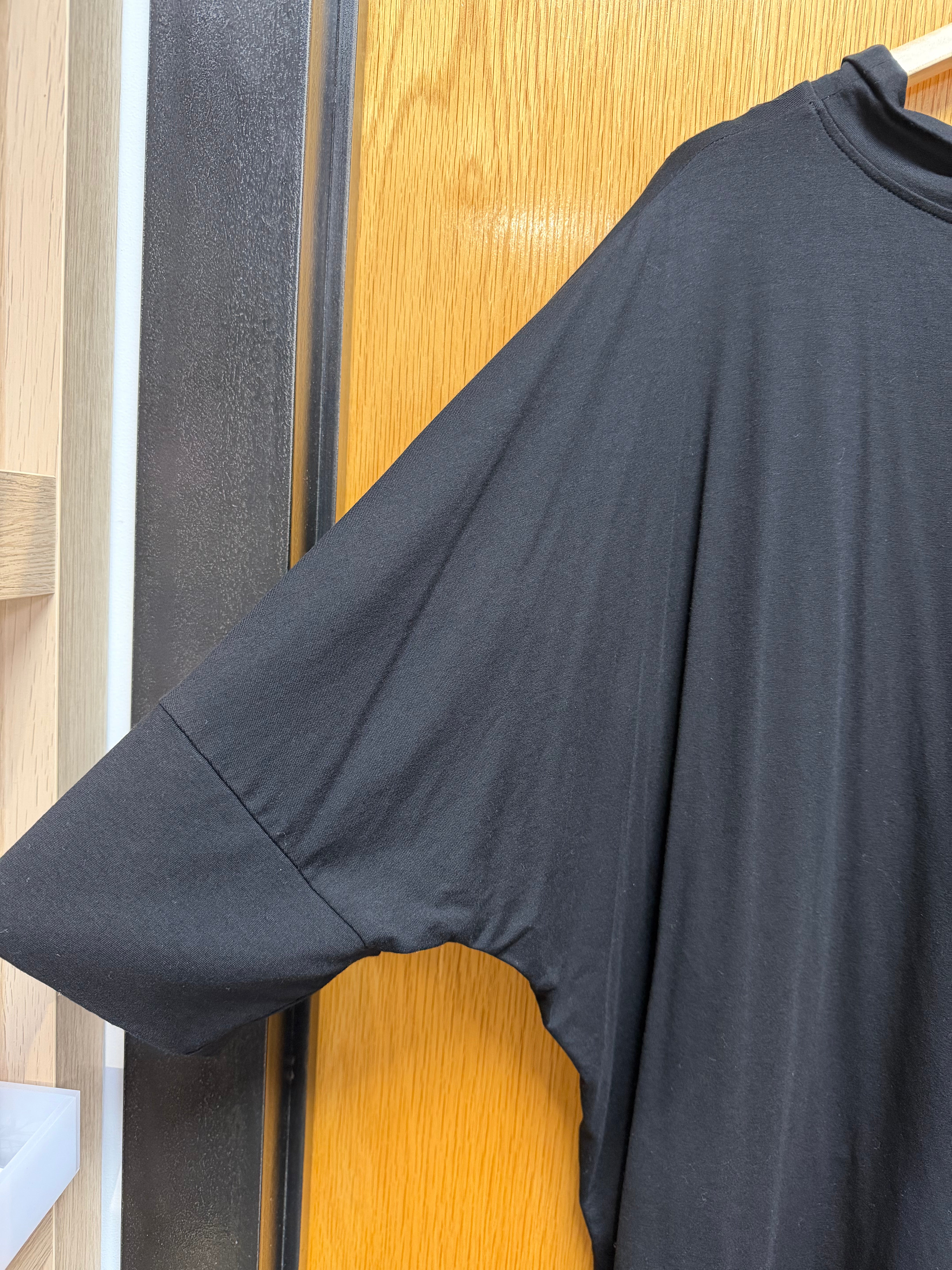 CLEARANCE Batwing Overtop - Black