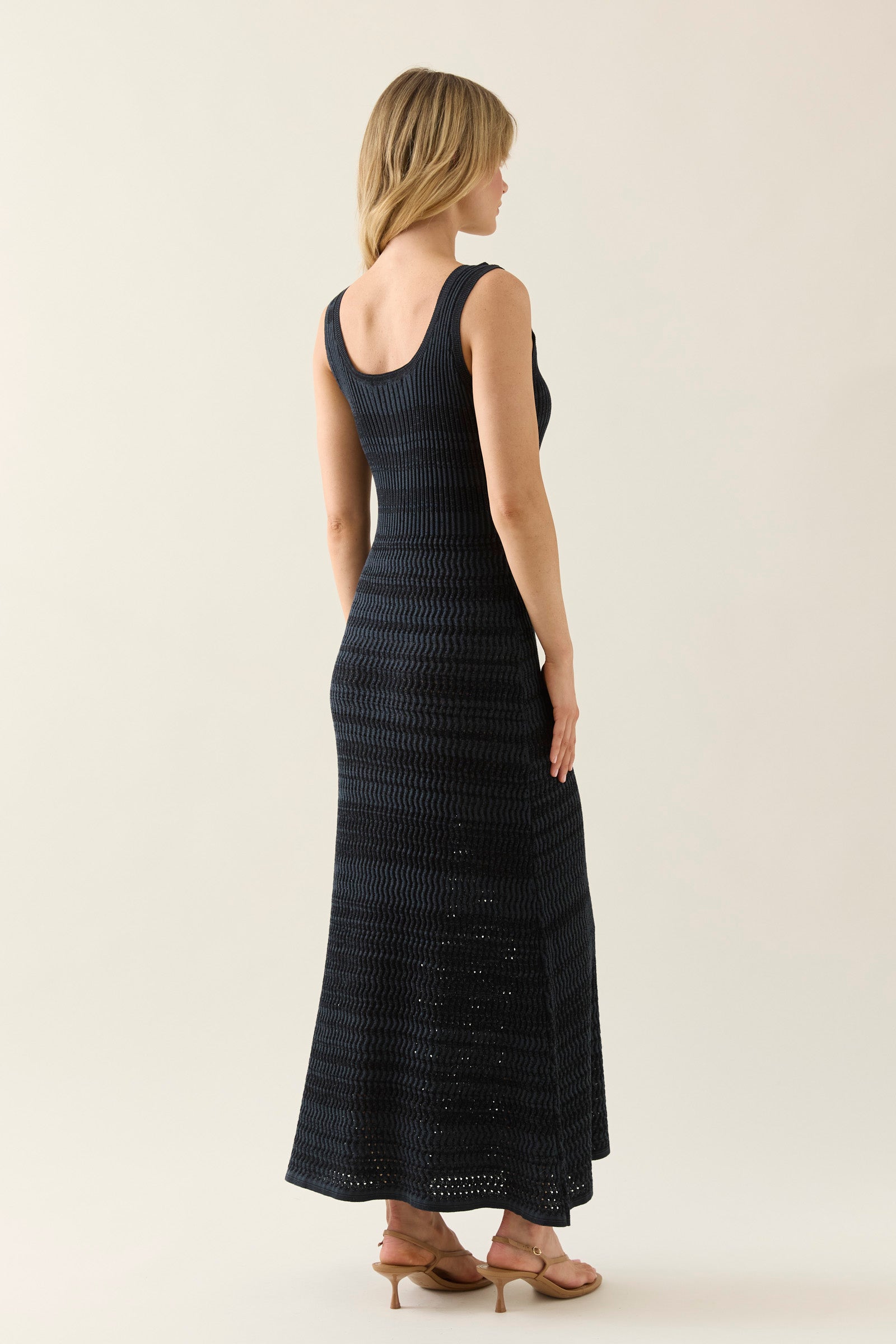 Ida Knit Tank Dress - Navy