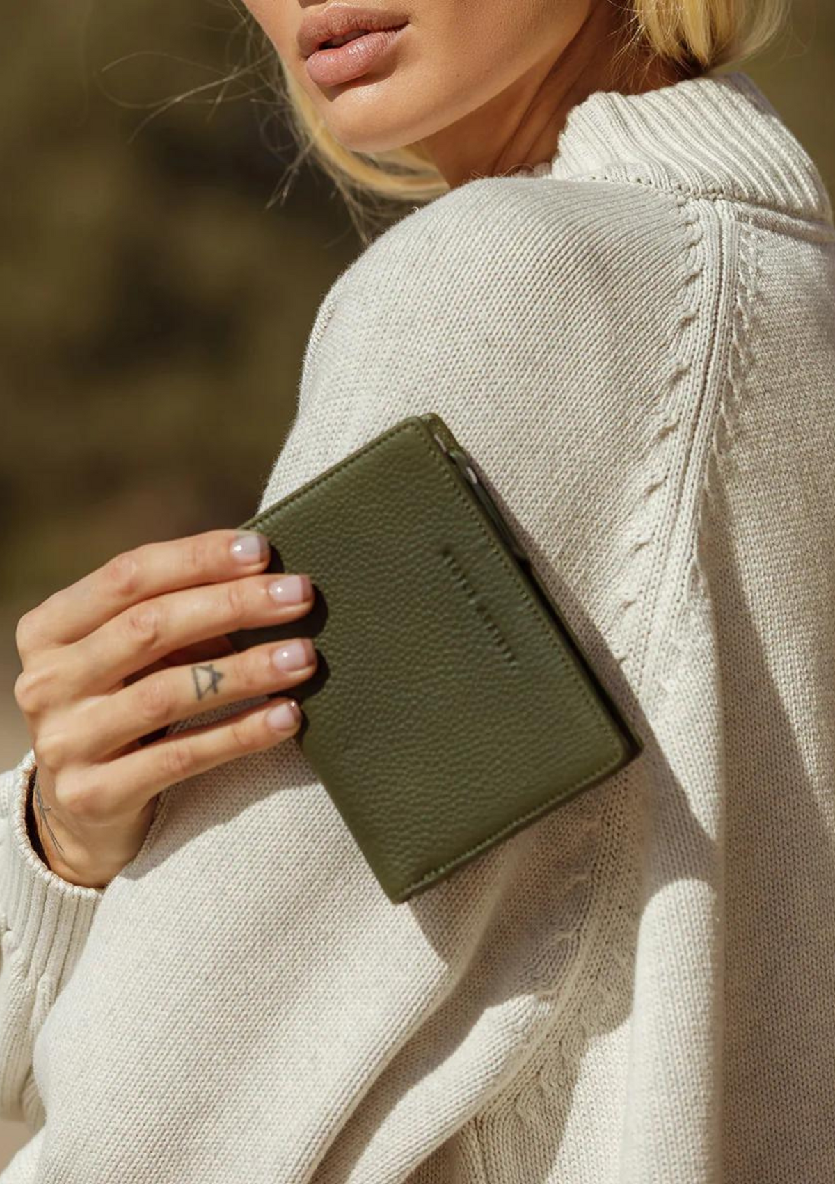 Status Anxiety Insurgency Wallet - Khaki