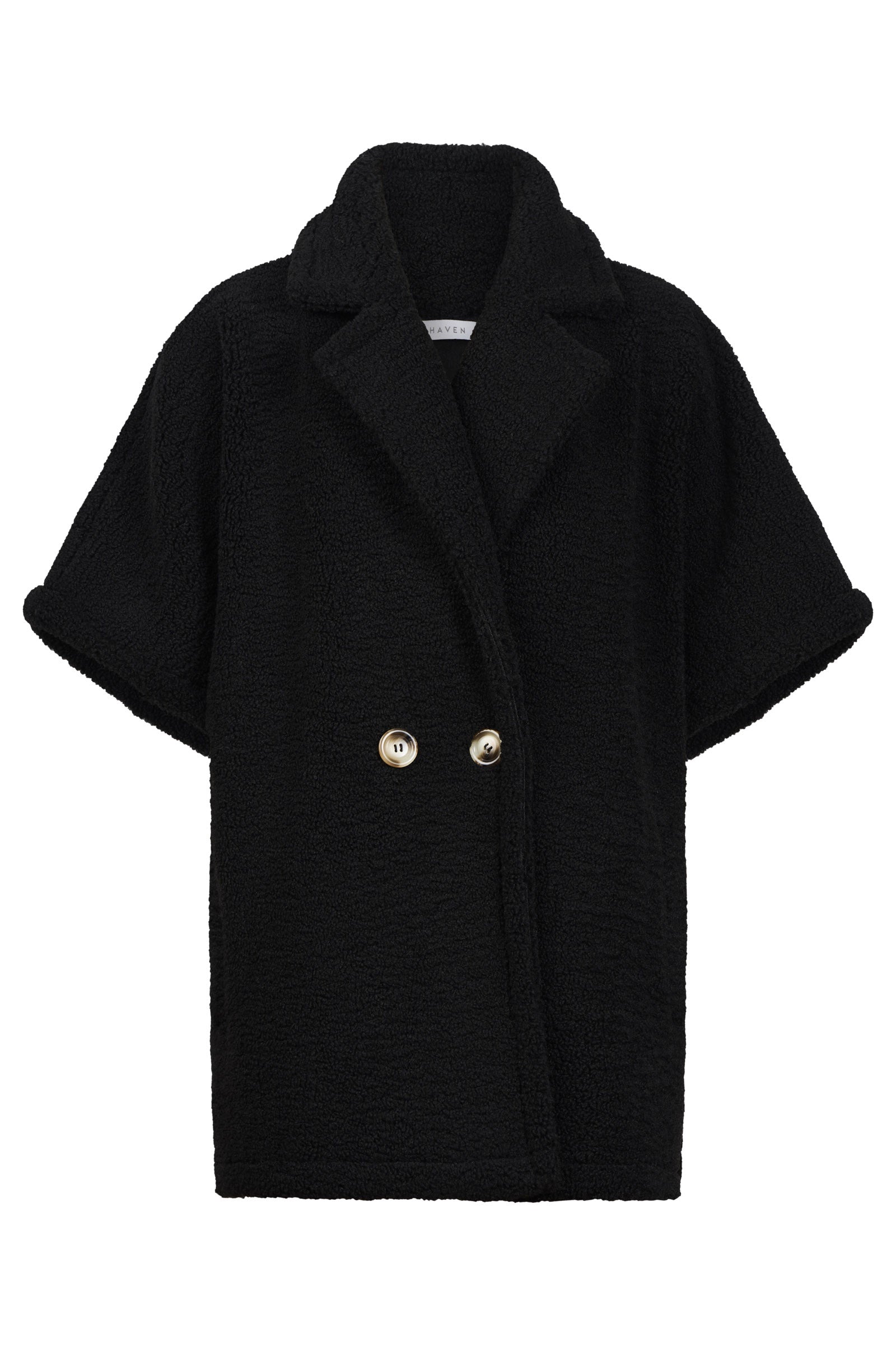 Jackson Oversized Vest - Black