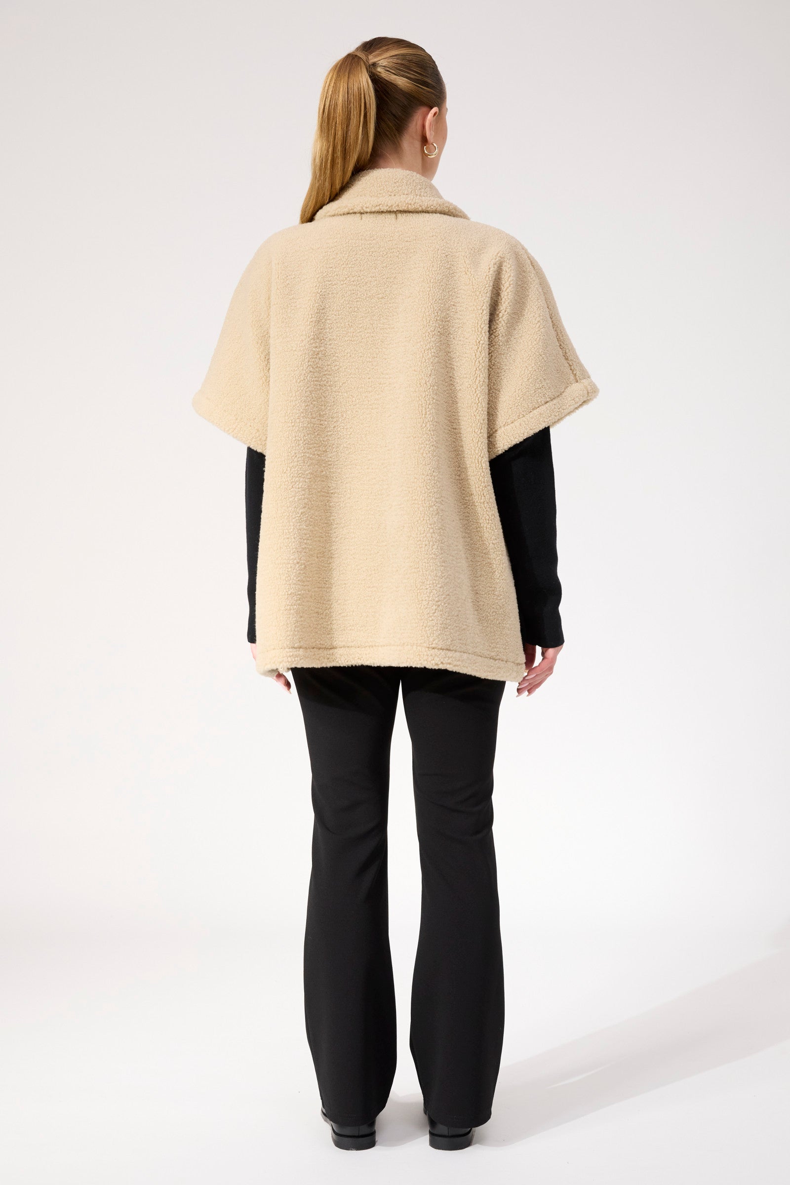 Jackson Oversized Vest - Natural