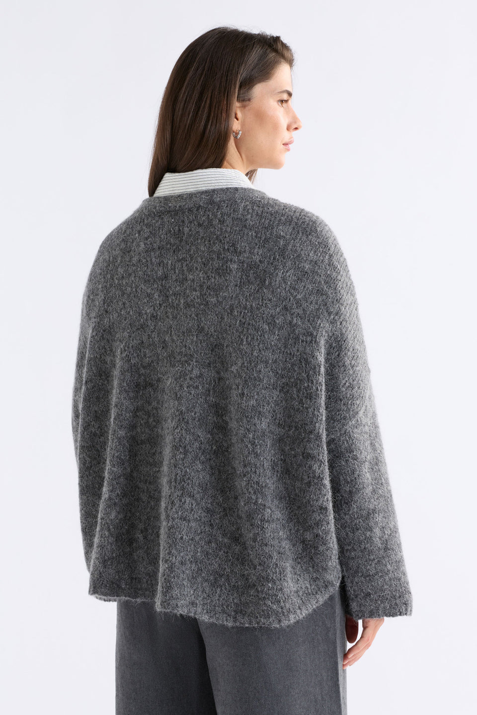 Agna Luna Sweater - Mid Grey Marle COMING SOON