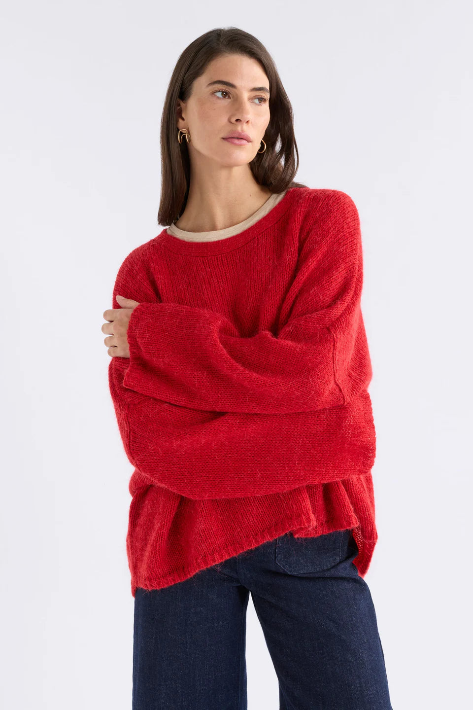 Agna Luna Sweater - Flame Red COMING SOON