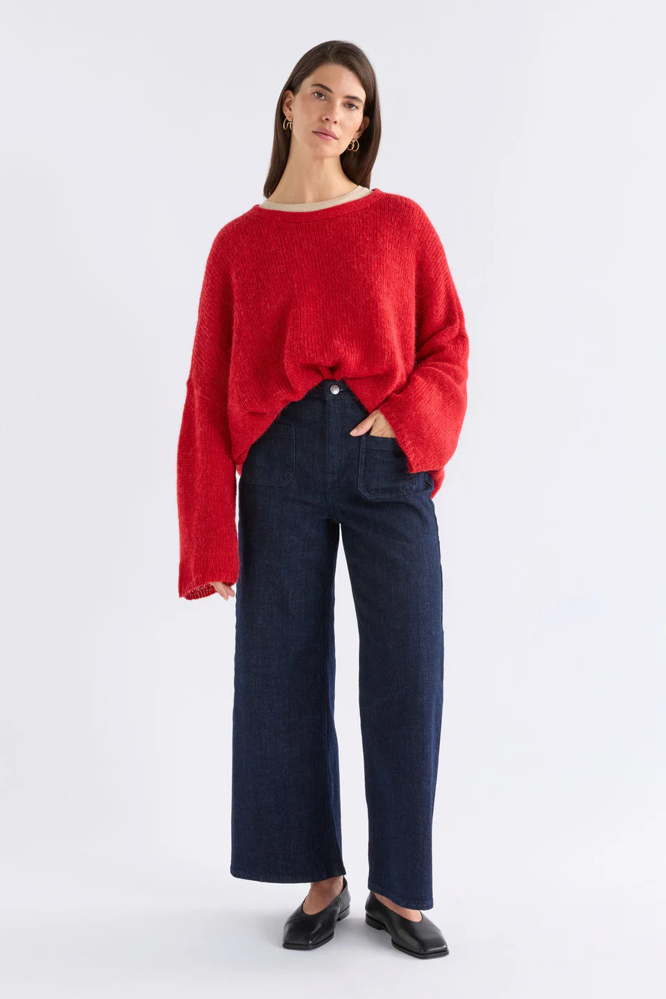 Agna Luna Sweater - Flame Red COMING SOON