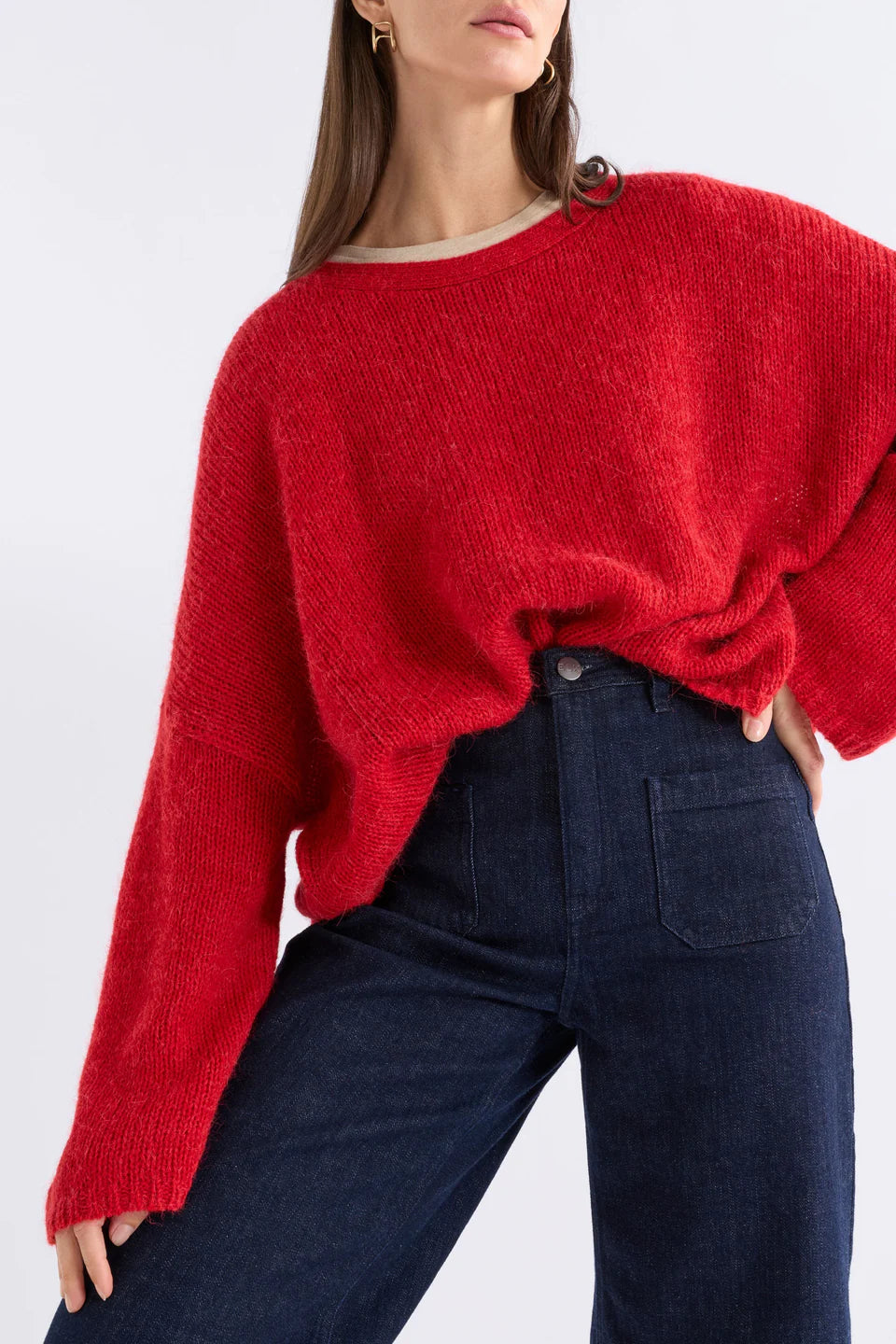 Agna Luna Sweater - Flame Red COMING SOON