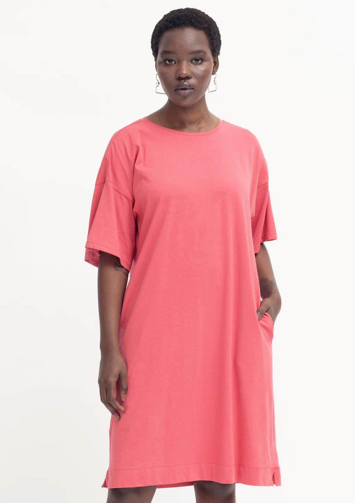 Elk CLEARANCE Kovaa T Shirt Dress - Desert Rose