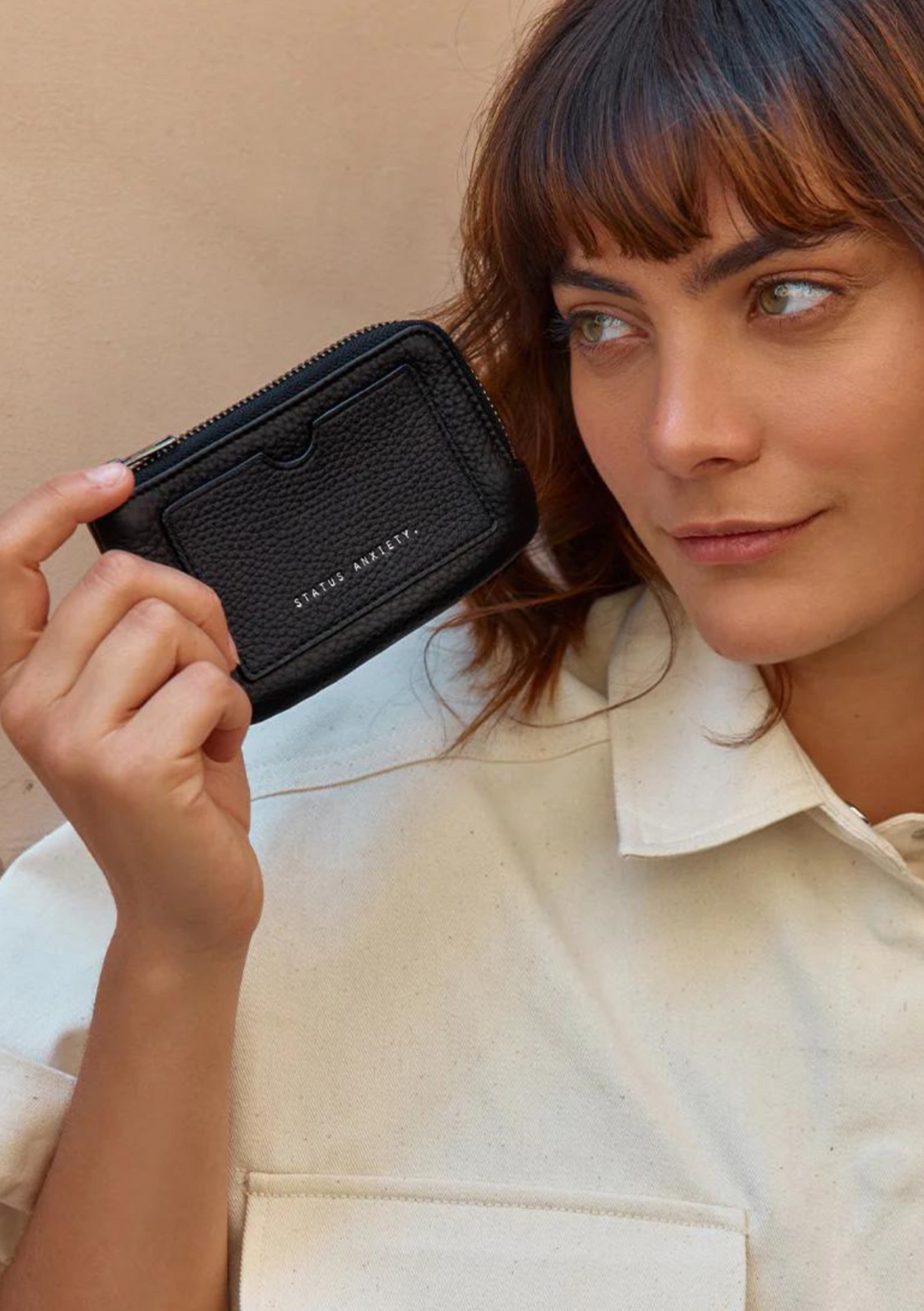 Status Anxiety Left Behind Wallet - Black