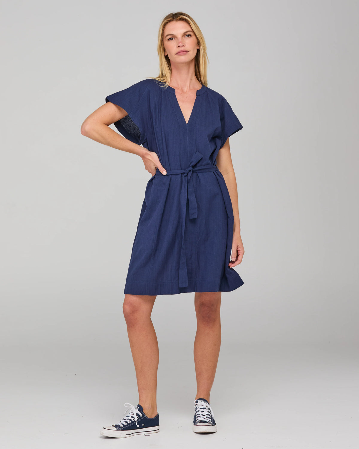 Boom Shankar CLEARANCE Livy Dress - Navy