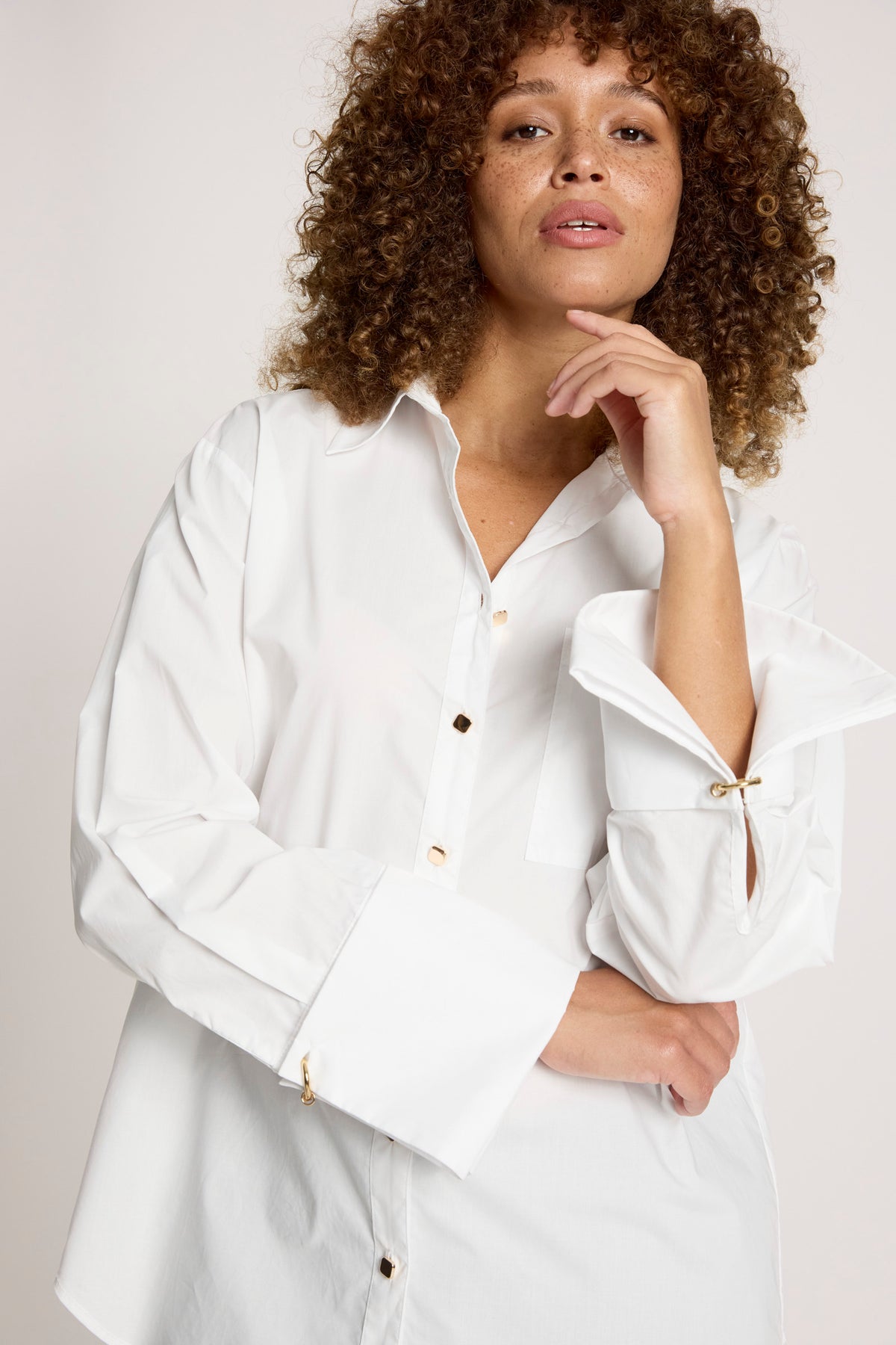 Eb + Ive Lozen Shirt - White