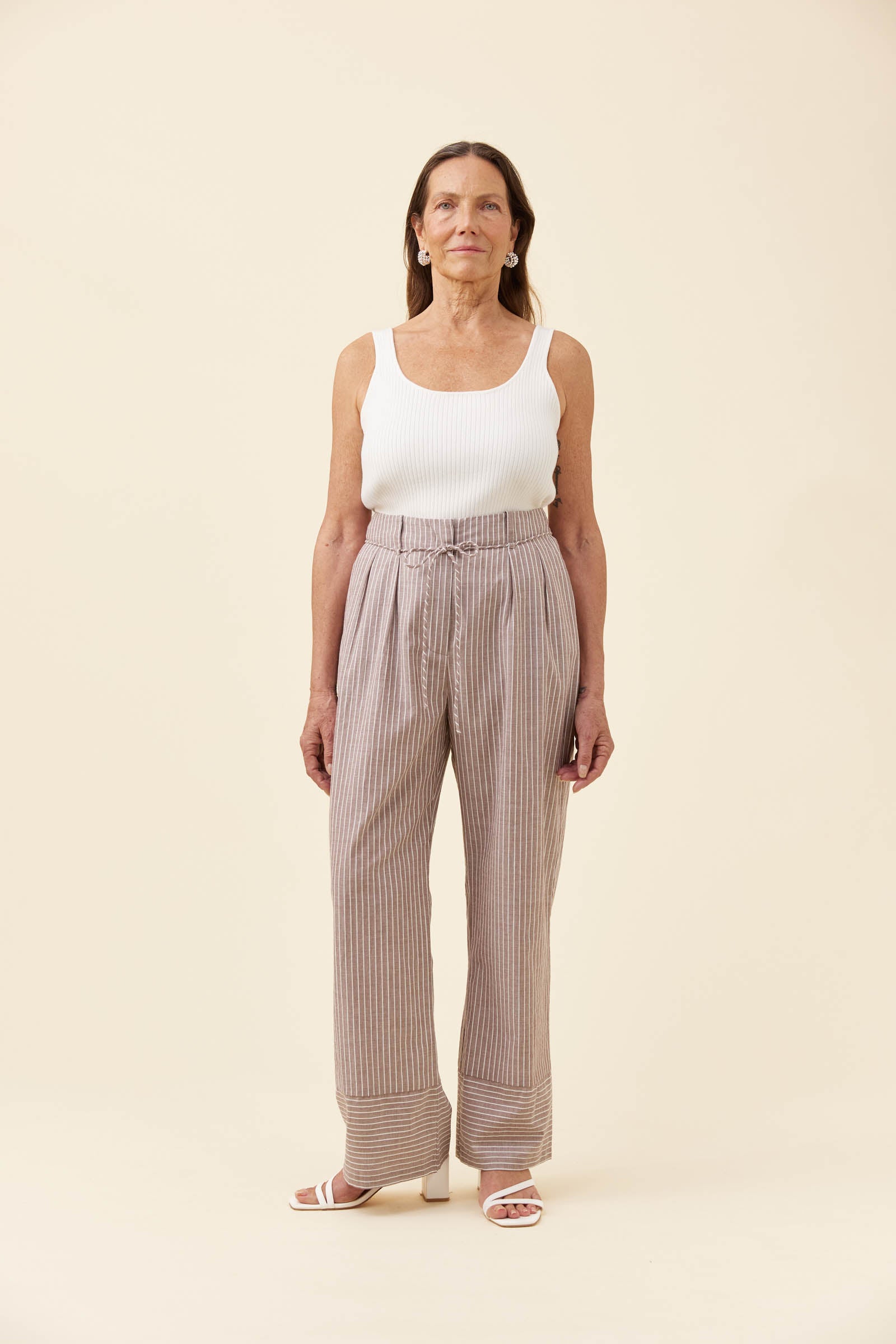 Lyndell Pant - Taupe