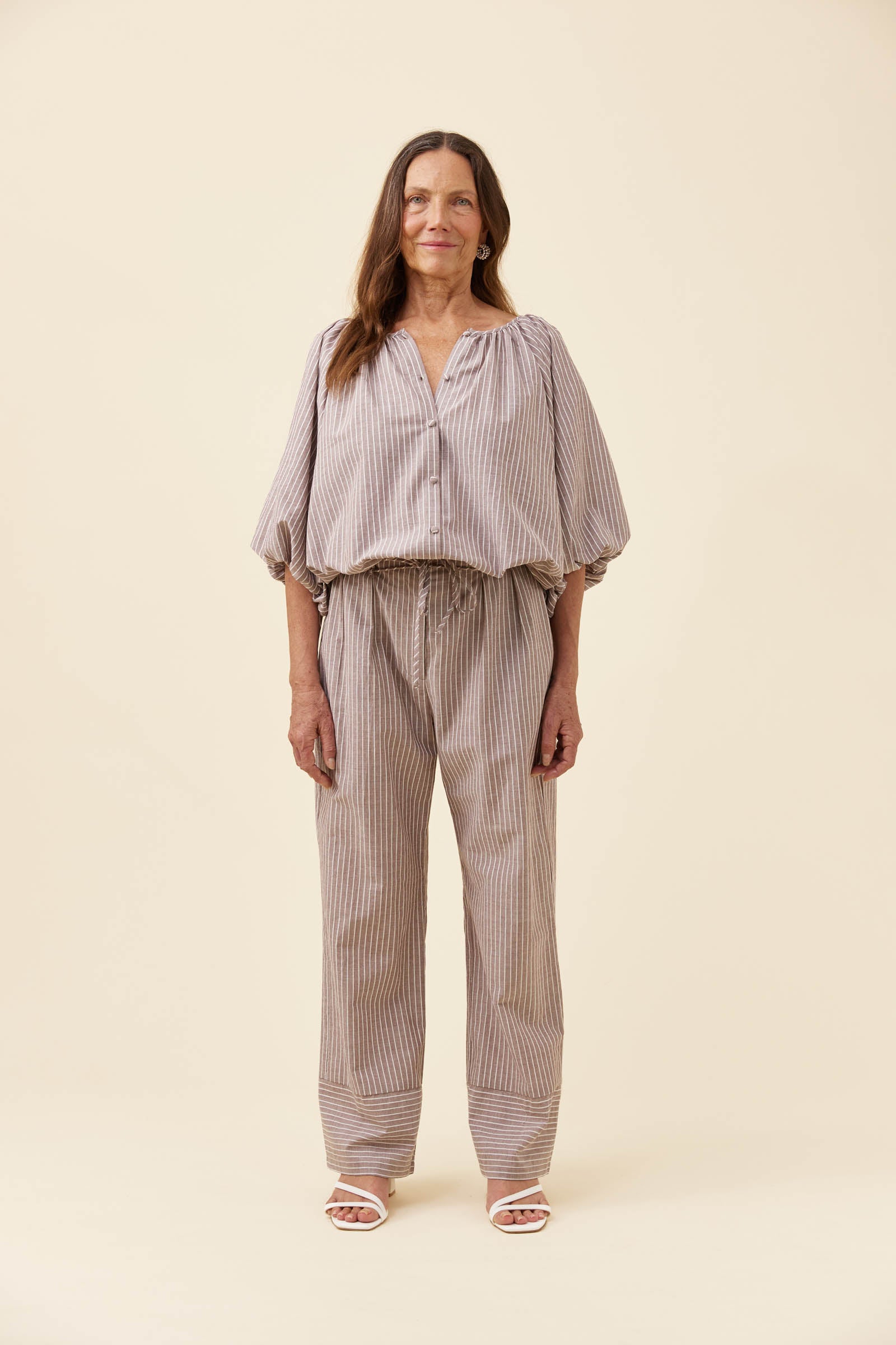 Lyndell Pant - Taupe