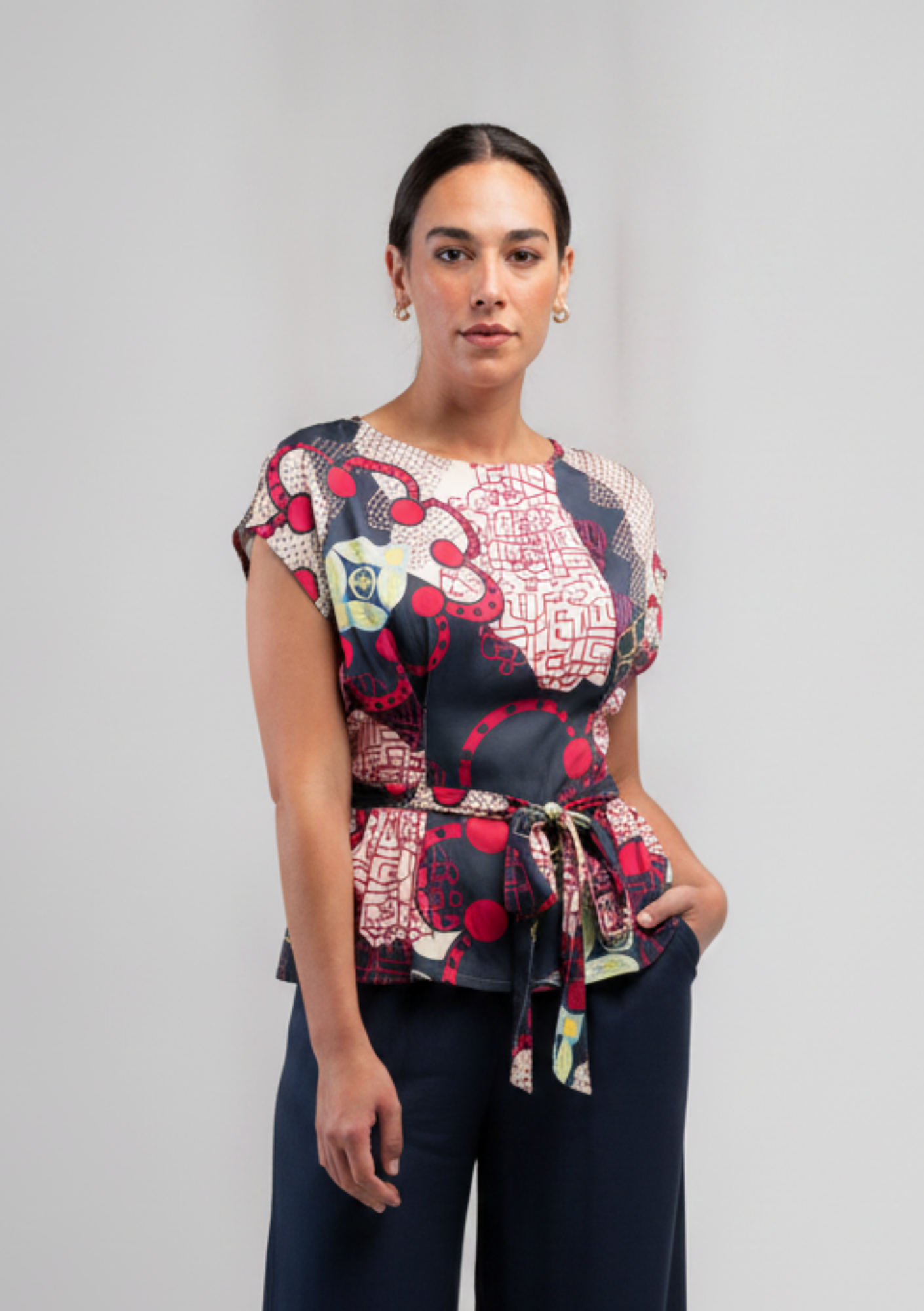 Marakesh Tuck Top - Multi