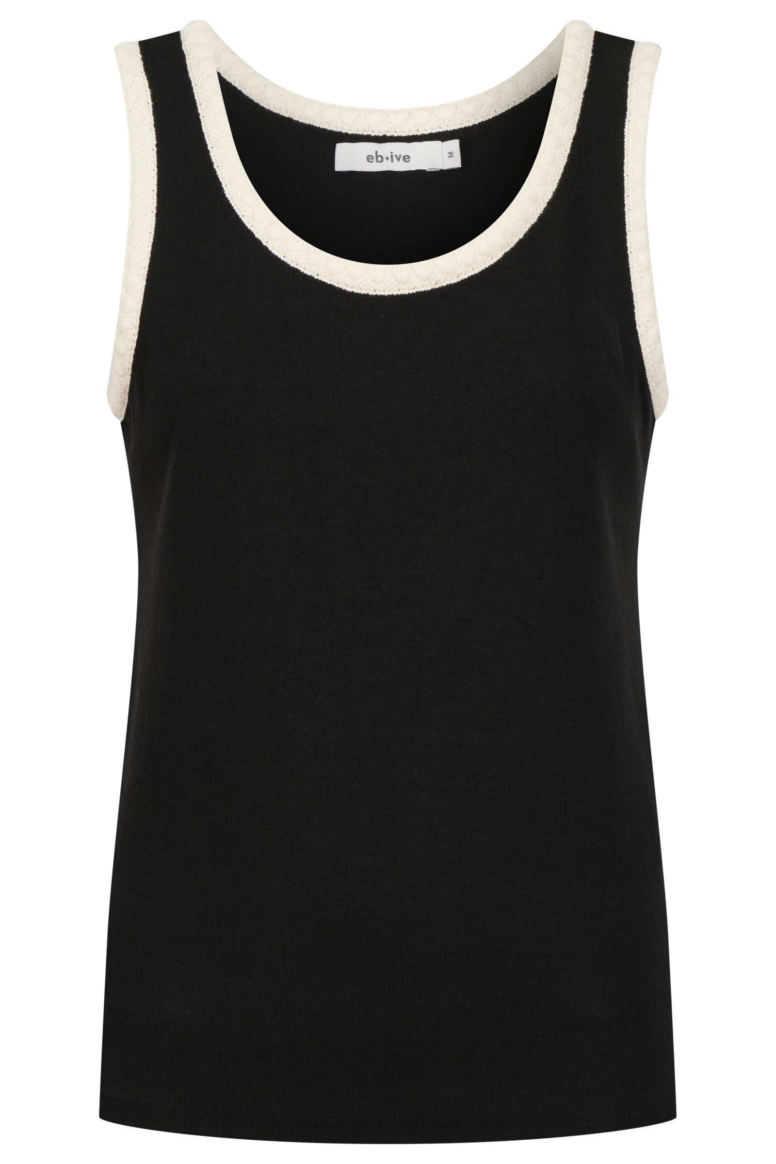 Maris Stitched Tank - Black / Tusk COMING SOON