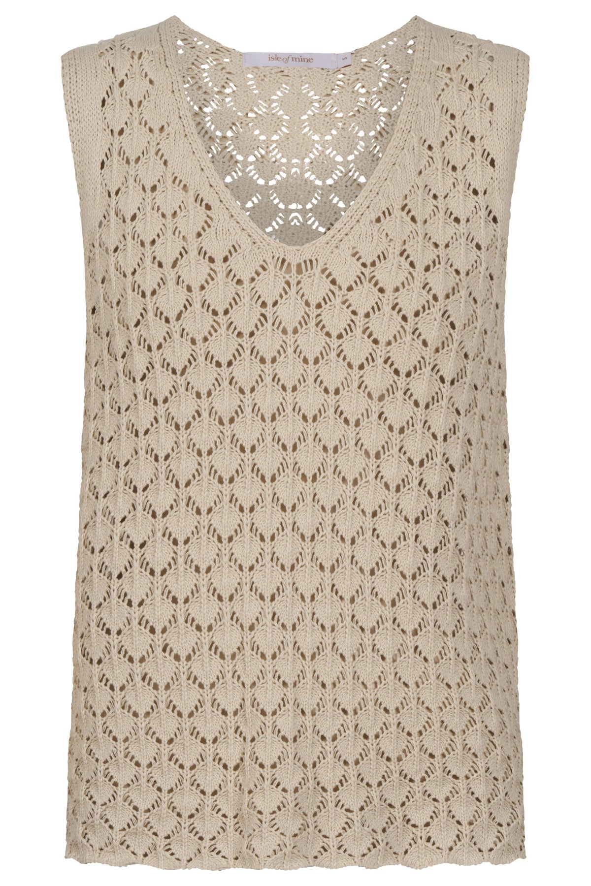 Isle of Mine Mia Knit Top - Canvas