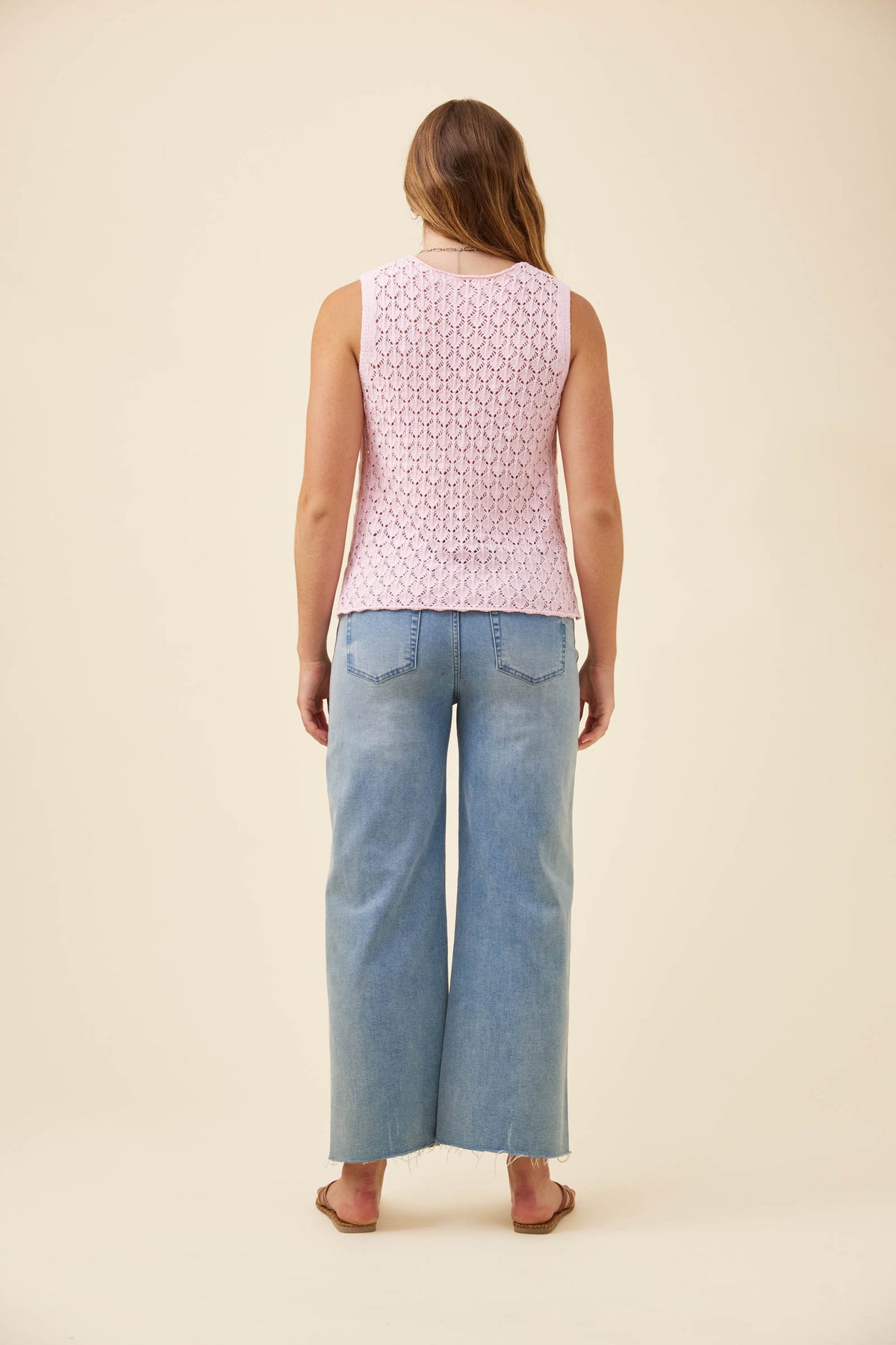 Isle of Mine Mia Knit Top - Light Pink